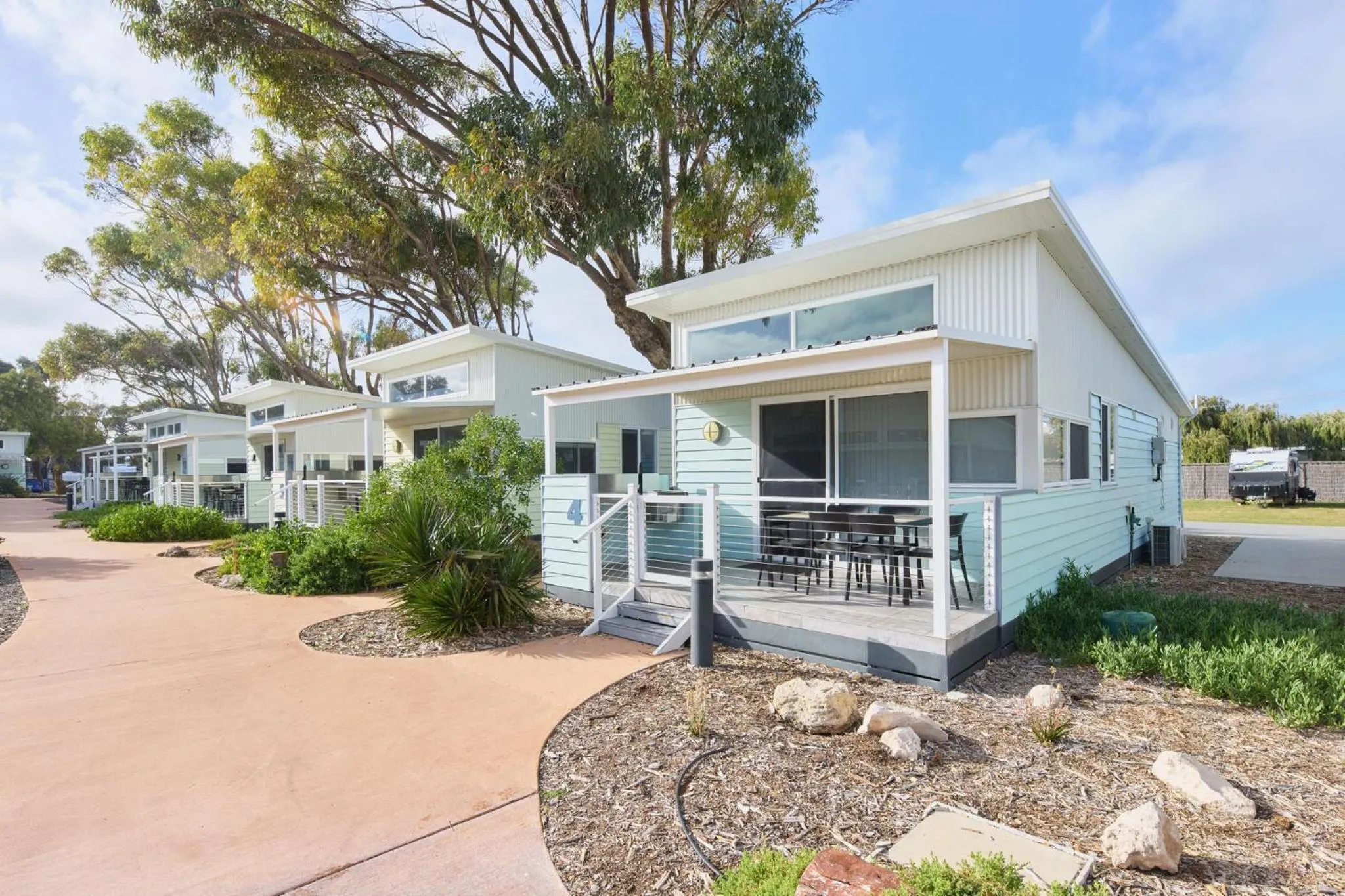 Property building in RAC Cervantes Holiday Park