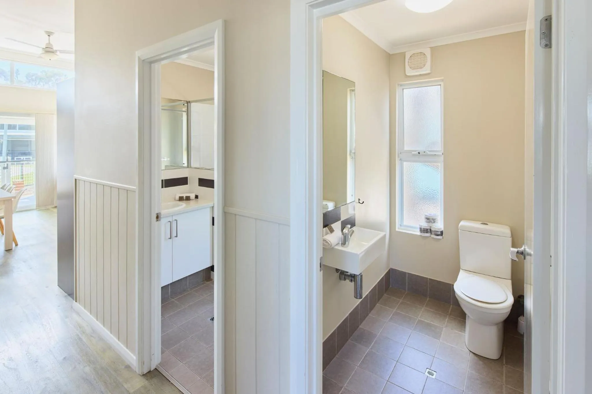 Toilet in RAC Cervantes Holiday Park