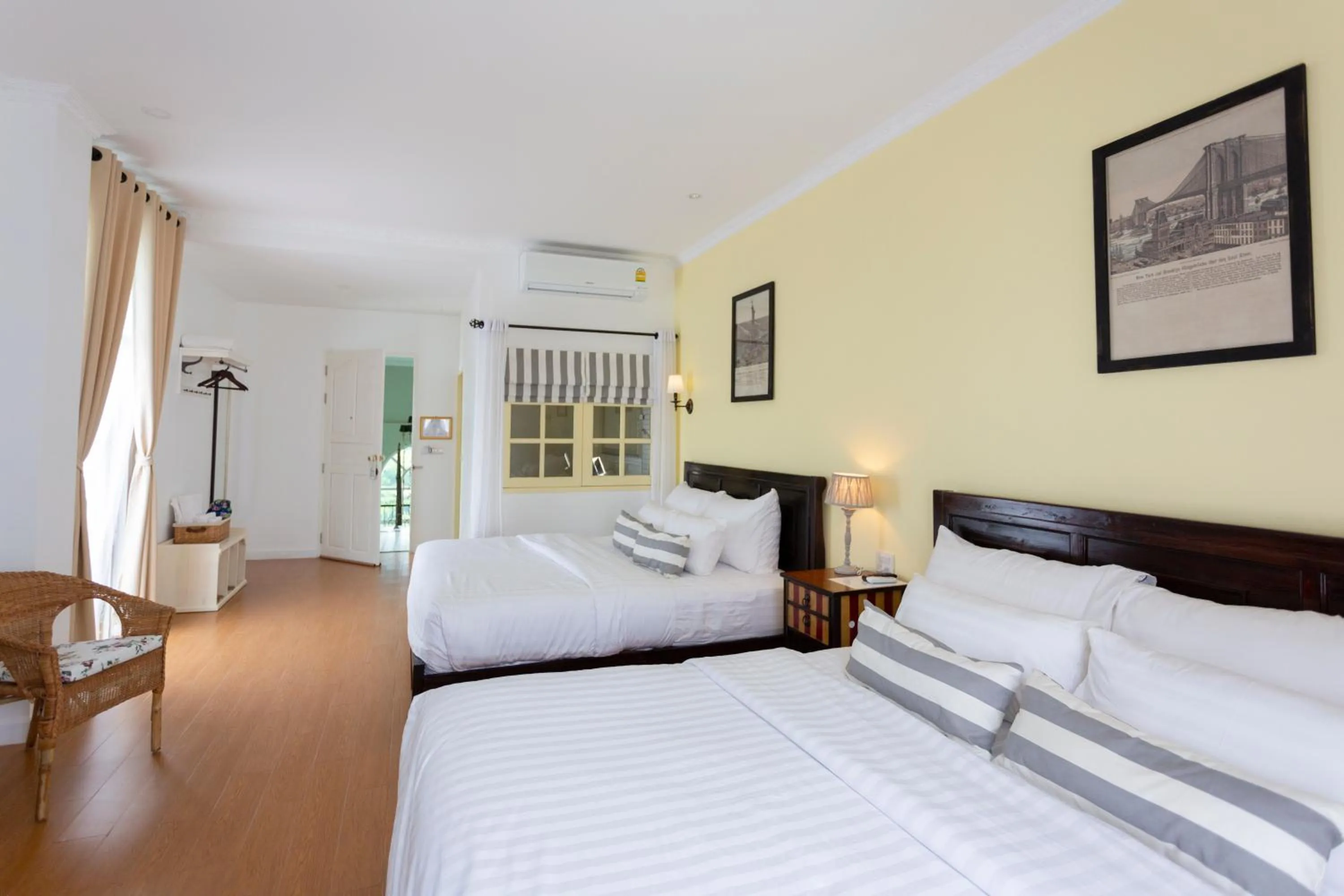 Bedroom, Bed in Nai Suan Bed and Breakfast