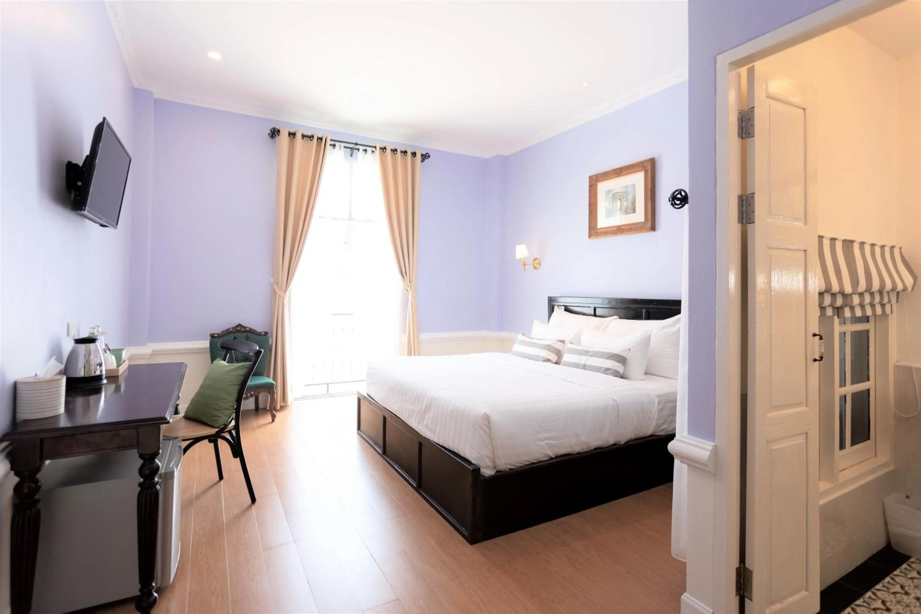 Bedroom, Bed in Nai Suan Bed and Breakfast