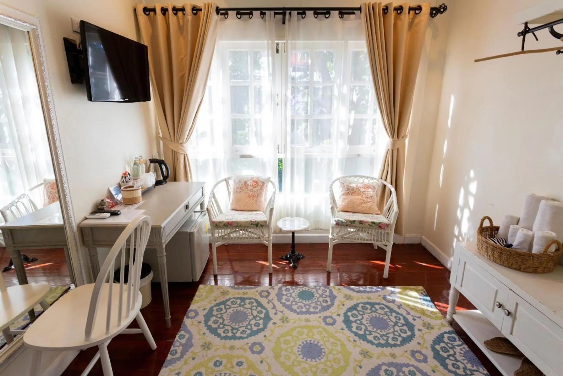 Bedroom in Nai Suan Bed and Breakfast