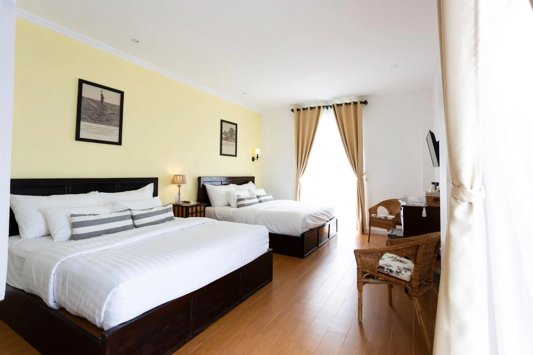 Bedroom, Bed in Nai Suan Bed and Breakfast