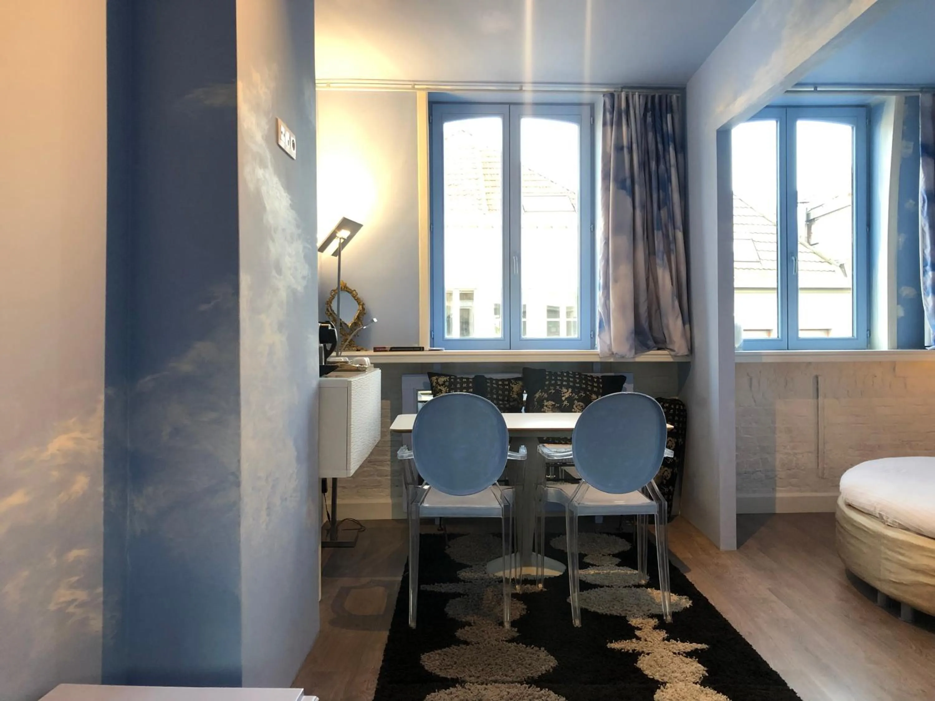 Living room in House Le Prince D'Anvers