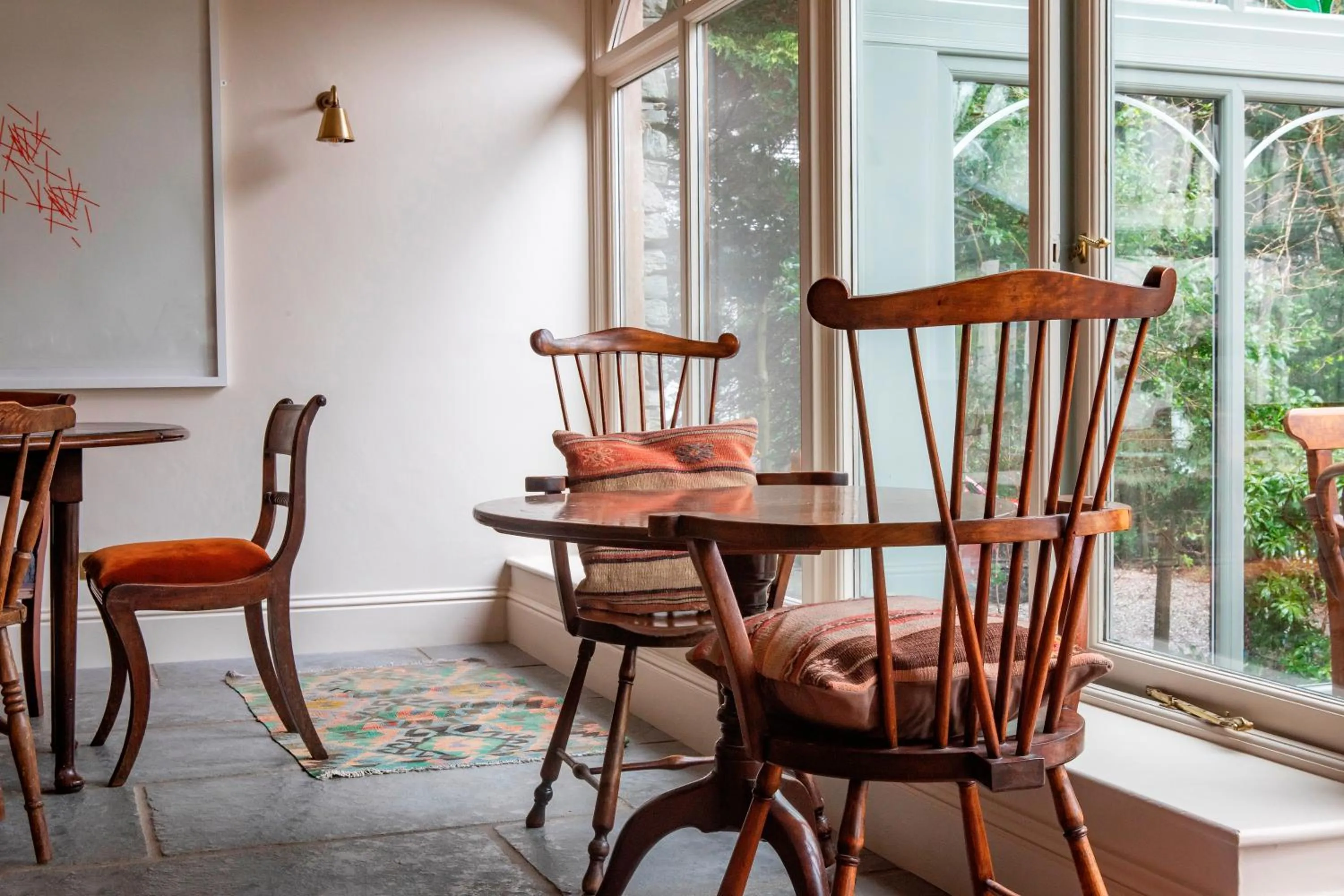 Patio in Victorian House