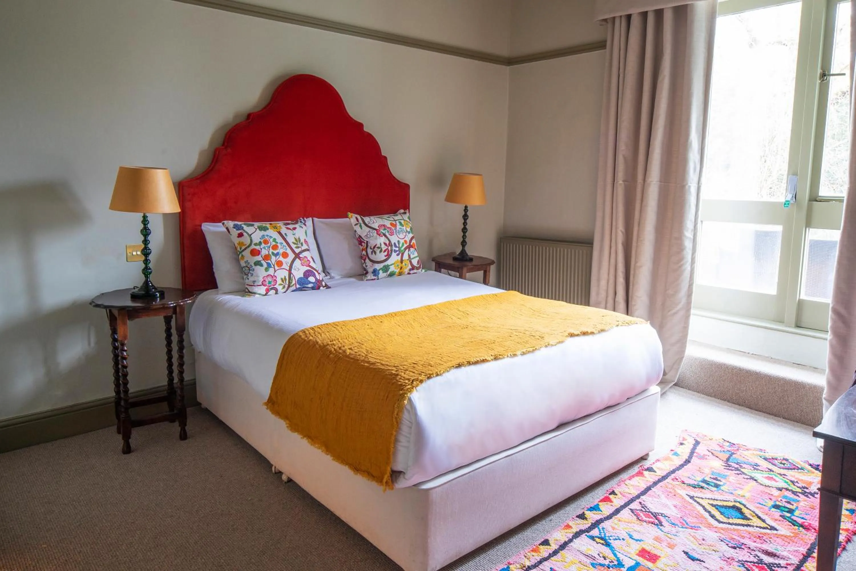 Bedroom, Bed in Victorian House