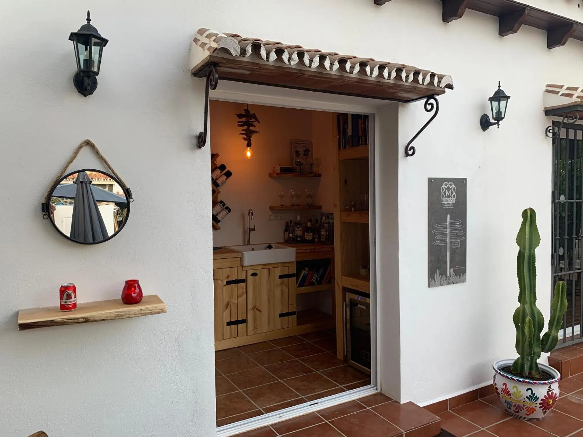 Lounge or bar in Bed And Breakfast Mirador Infinito