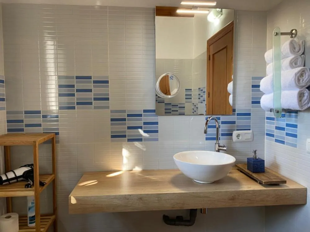 Bathroom in Bed And Breakfast Mirador Infinito