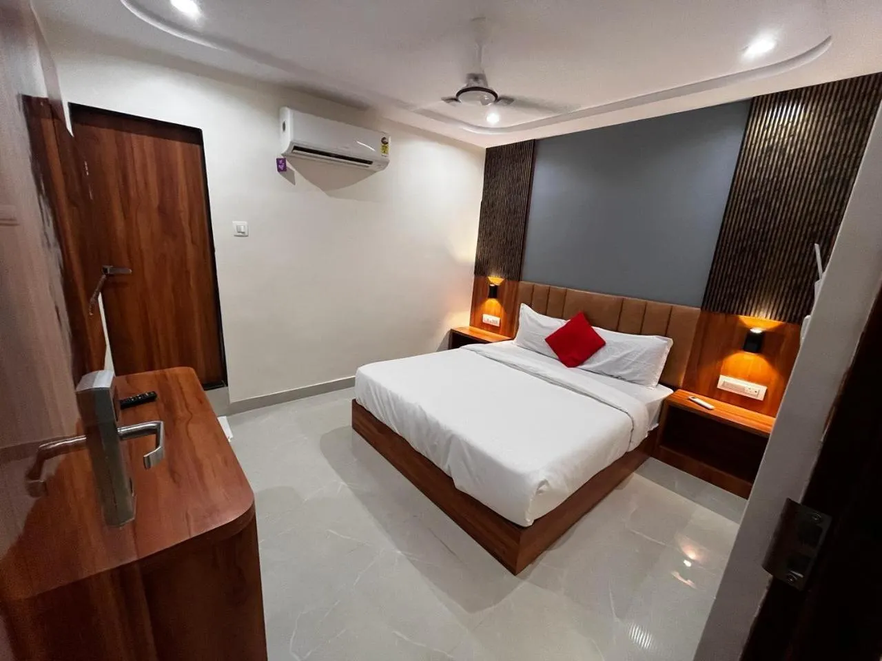 Bed in Hotel Avion Park Executive