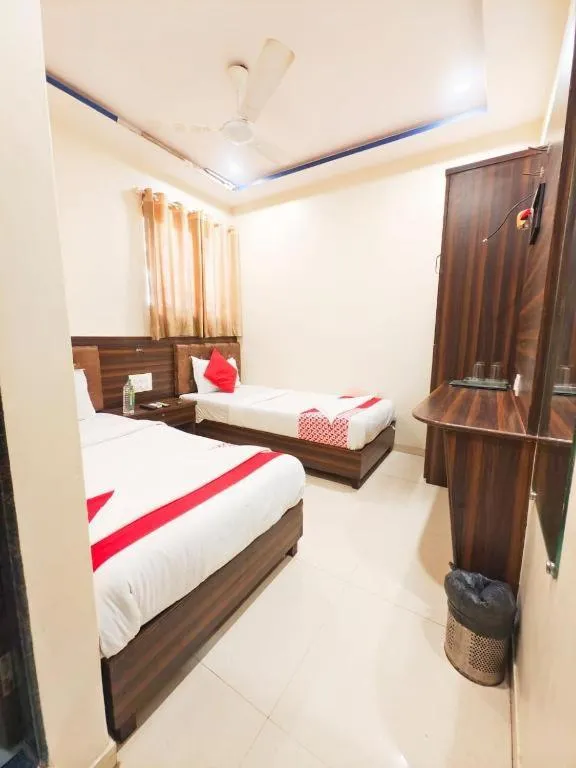Bed in Hotel Avion Park Executive