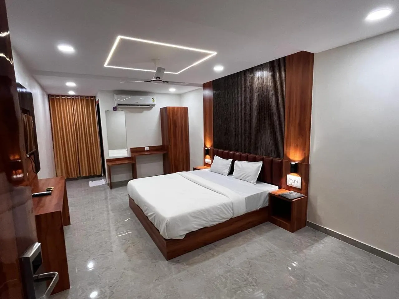 Bed in Hotel Avion Park Executive