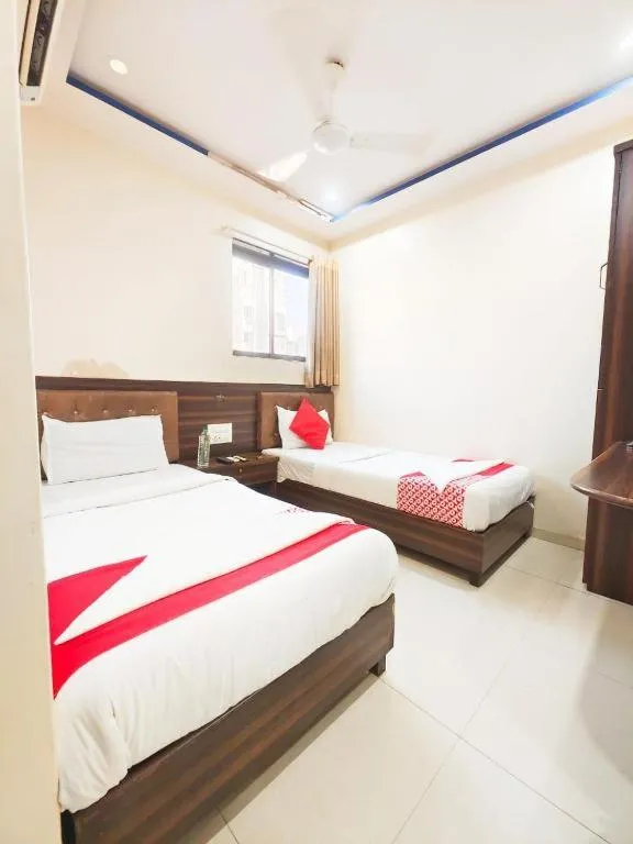 Bed in Hotel Avion Park Executive