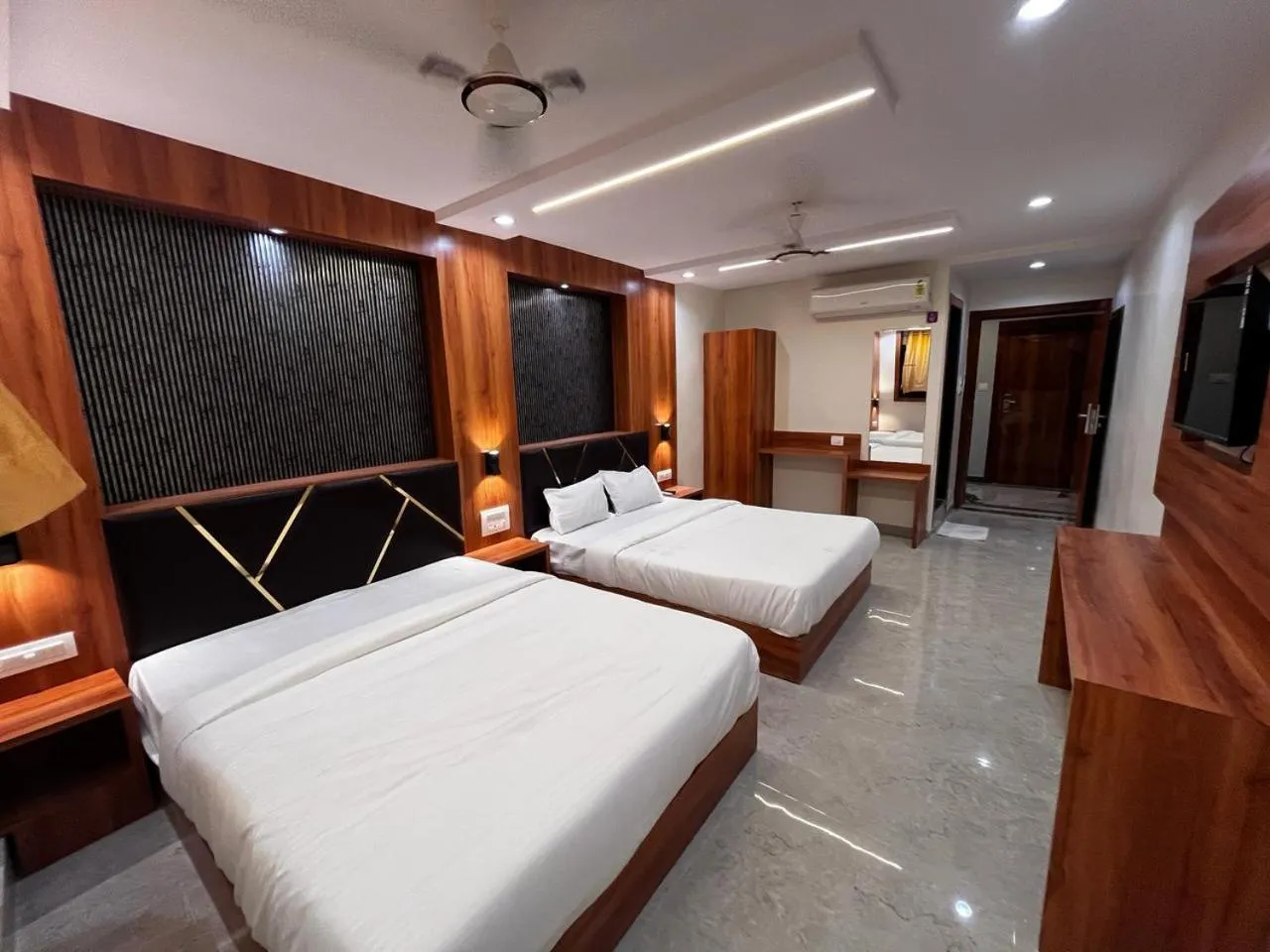 Bed in Hotel Avion Park Executive