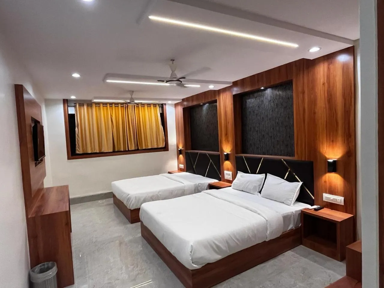 Bed in Hotel Avion Park Executive