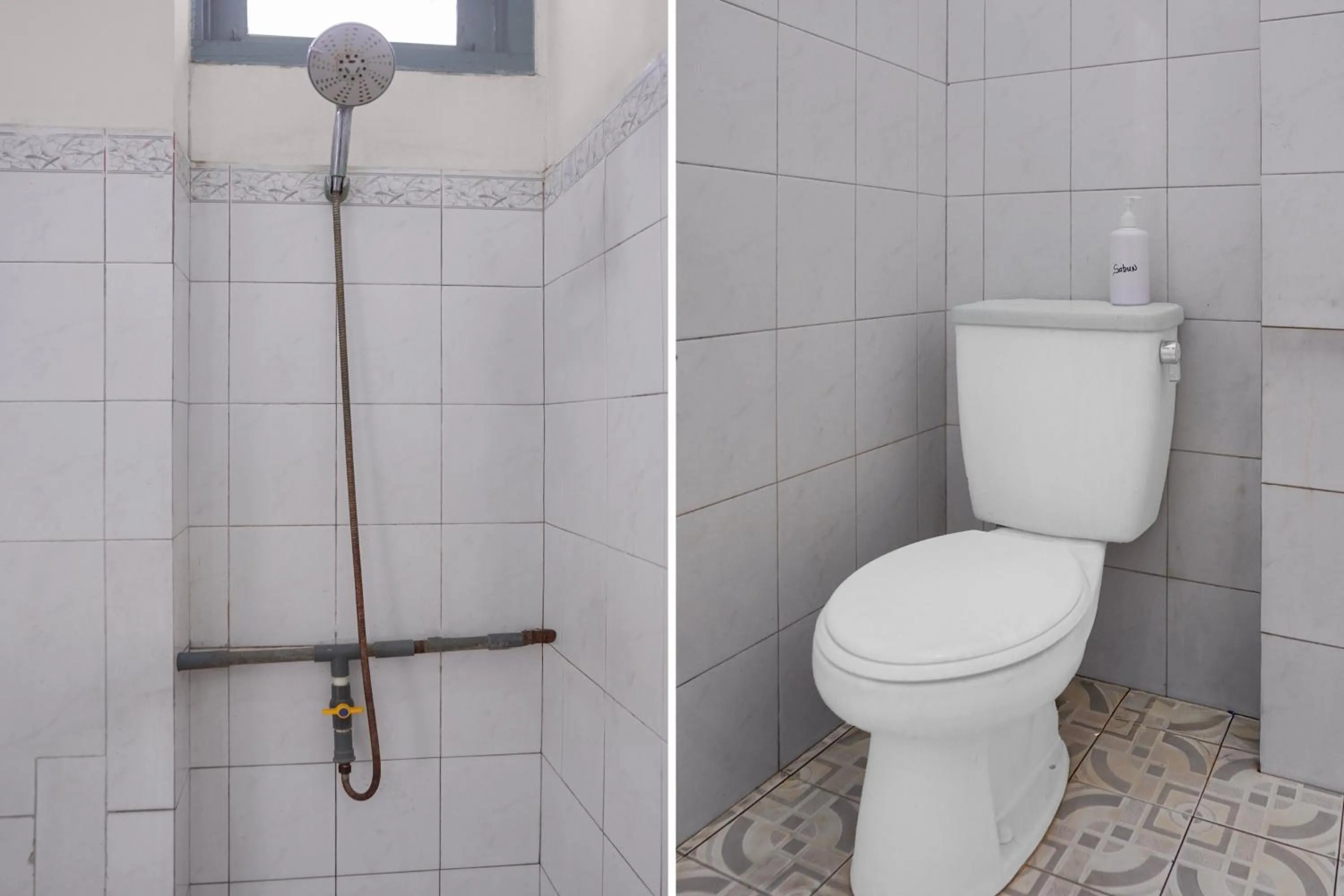 Bathroom in Collection O near Universitas Negeri Padang formerly Hotel Amra