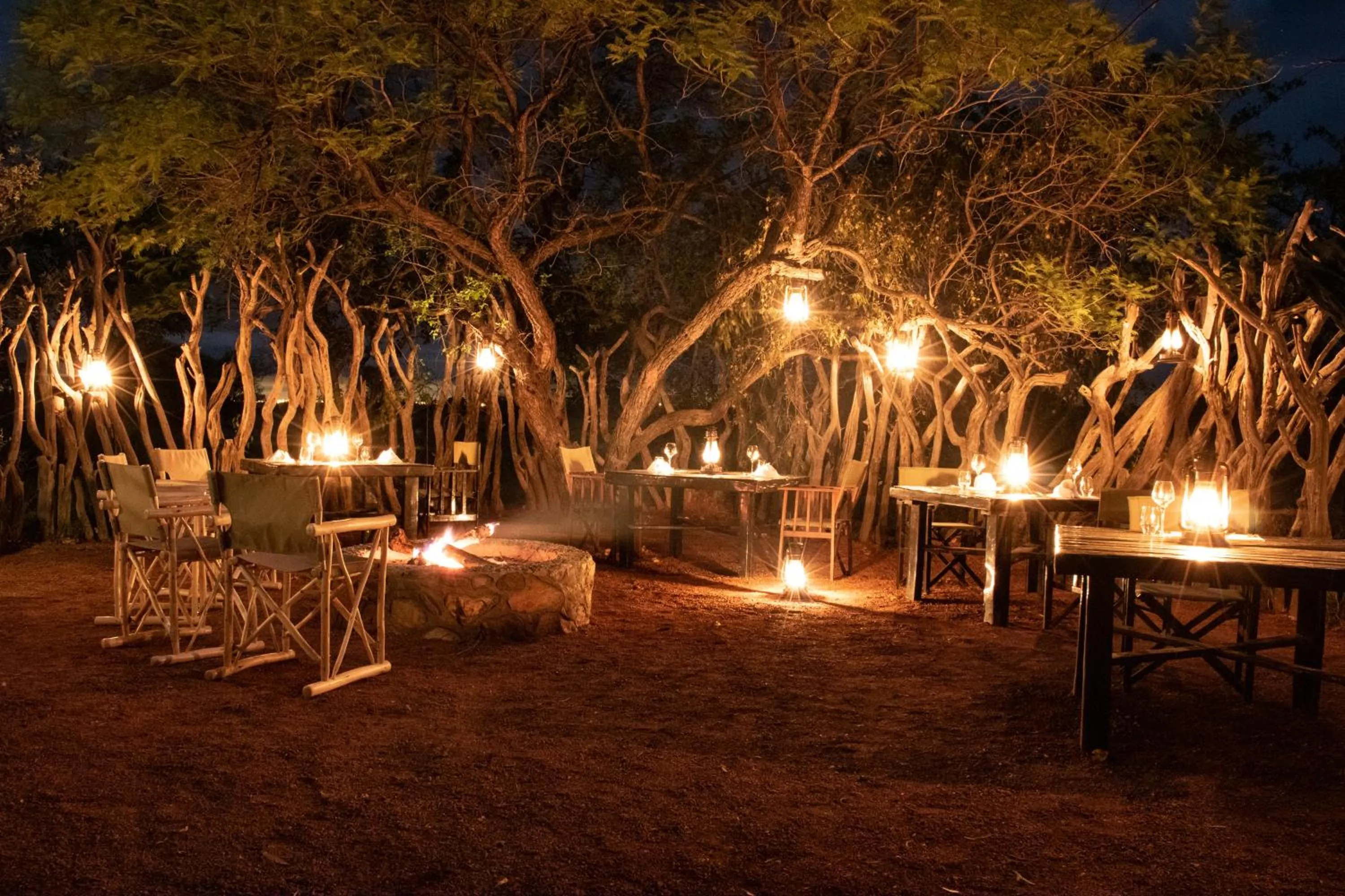 Night in Kwafubesi Tented Safari Camp