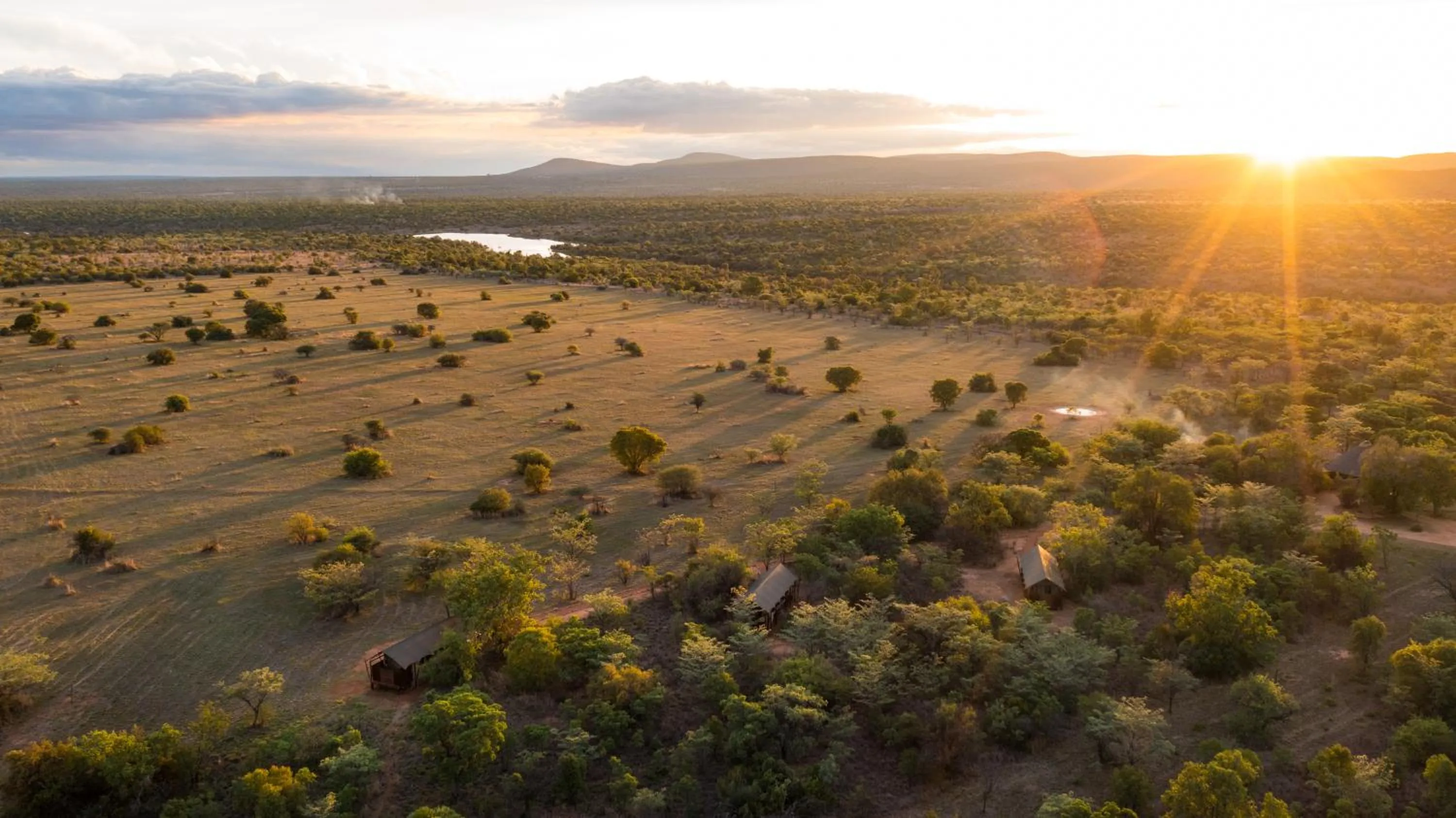 Natural landscape in Kwafubesi Tented Safari Camp