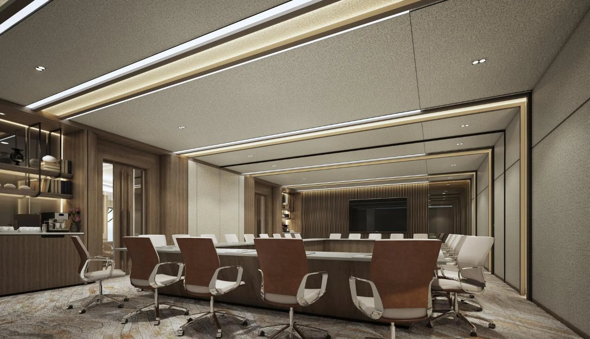 Meeting/conference room in Crowne Plaza Dhaka Airport by IHG