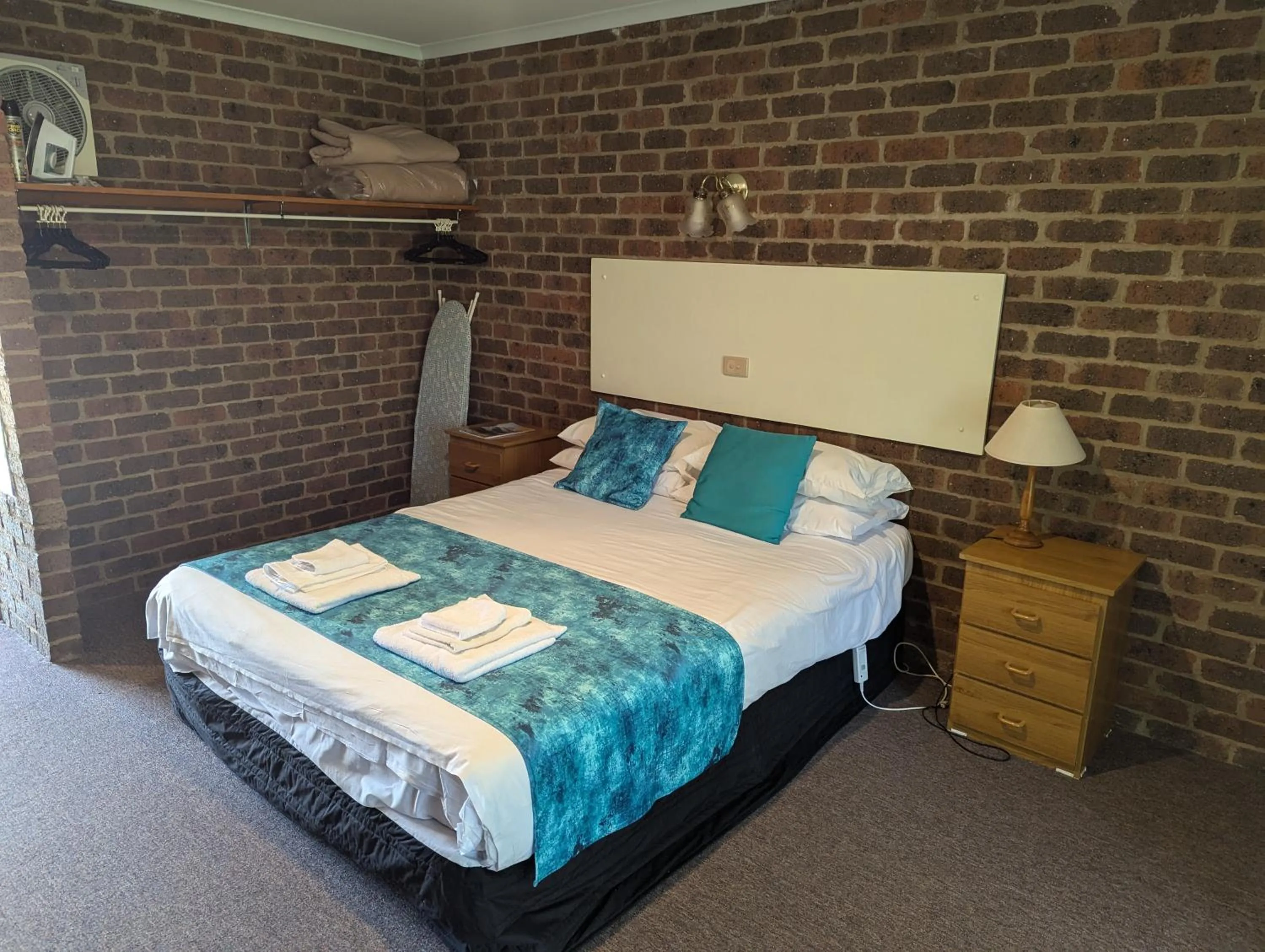 Bed in Barham Colonial Motel