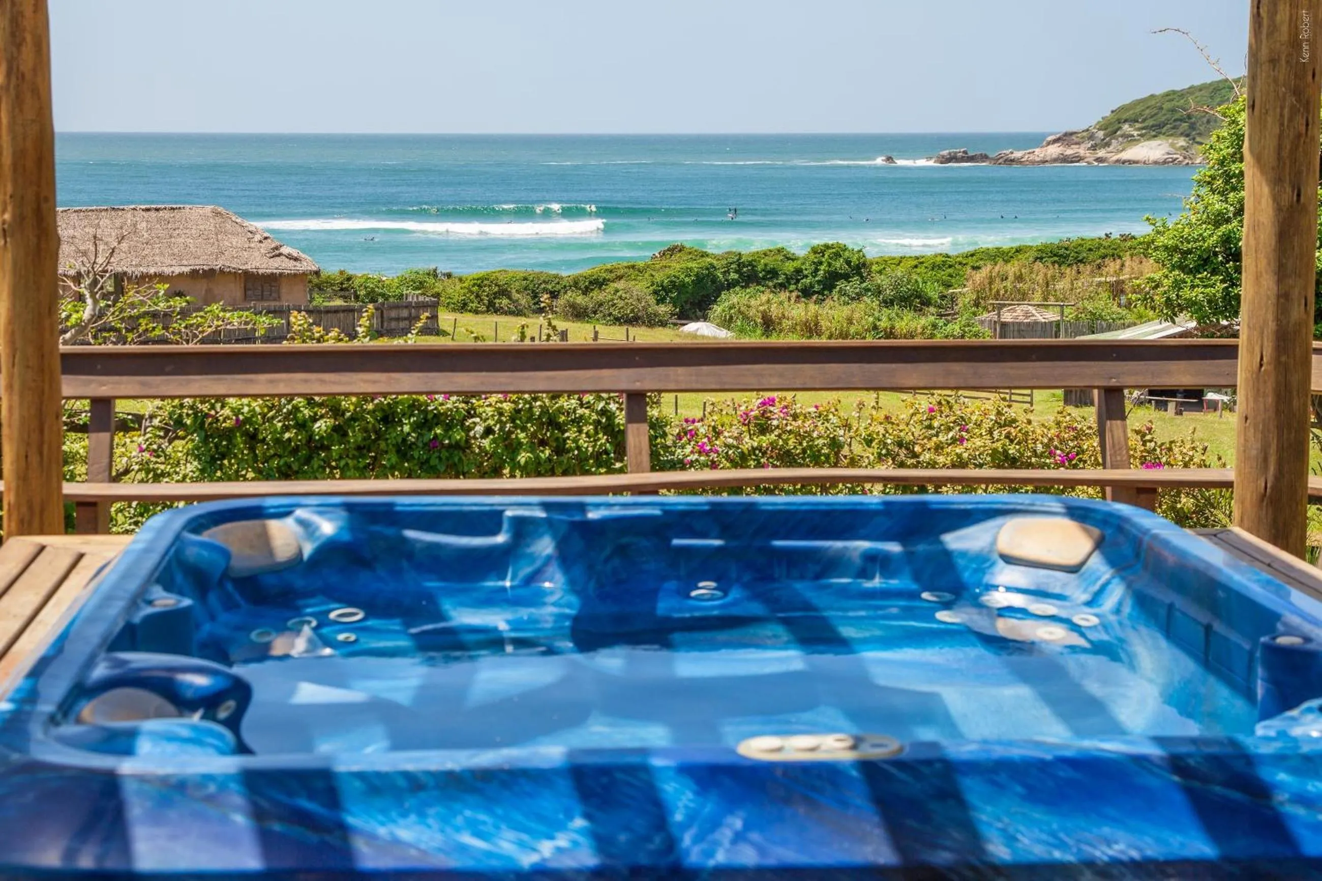 Swimming pool in Fazenda do Rosa