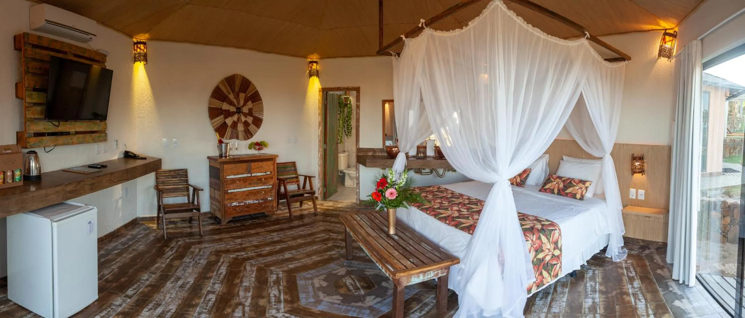 TV and multimedia, Bed in Fazenda do Rosa