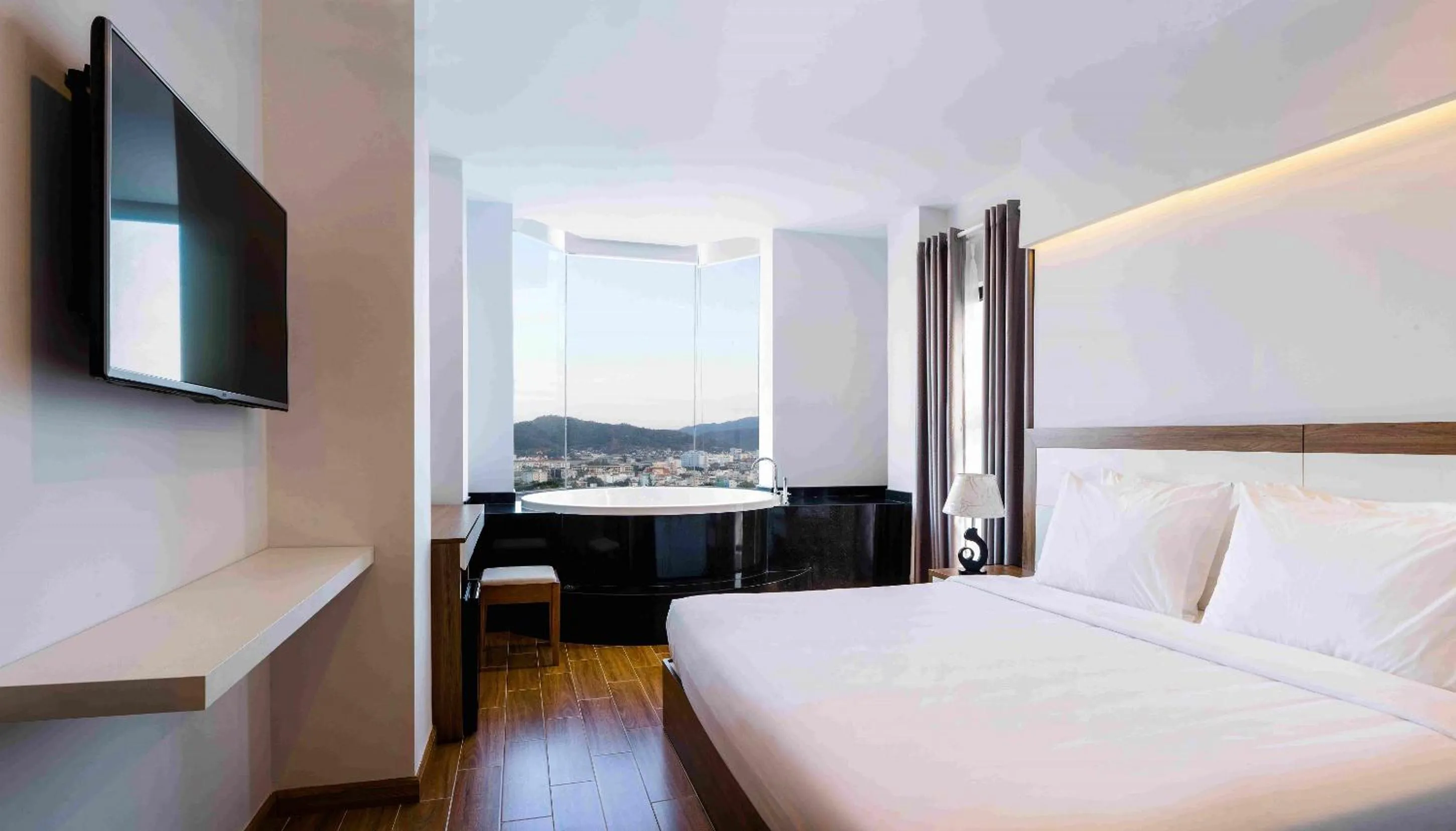 Bedroom, Bed in An Vista Hotel