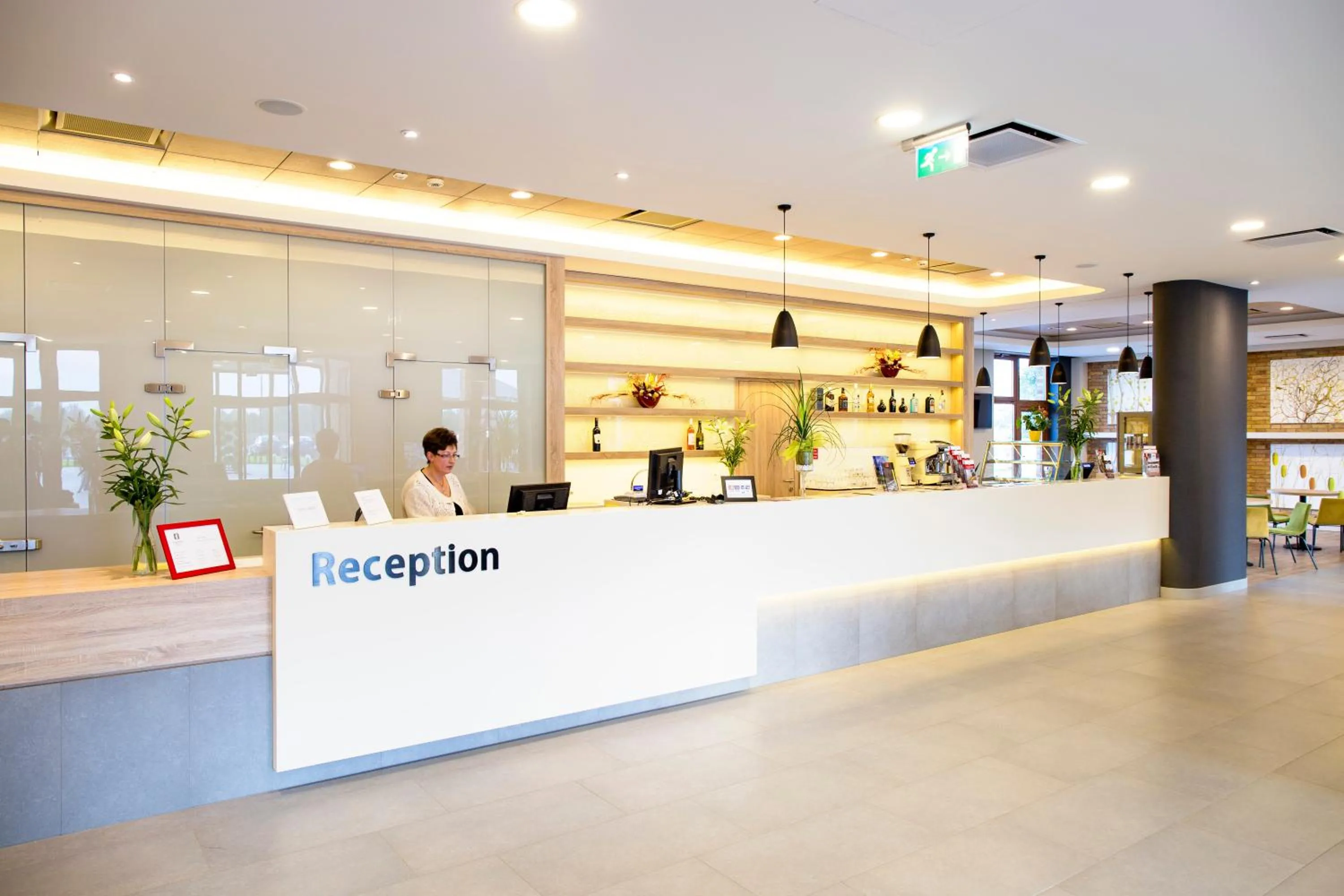 Lobby or reception in Family-Hotel
