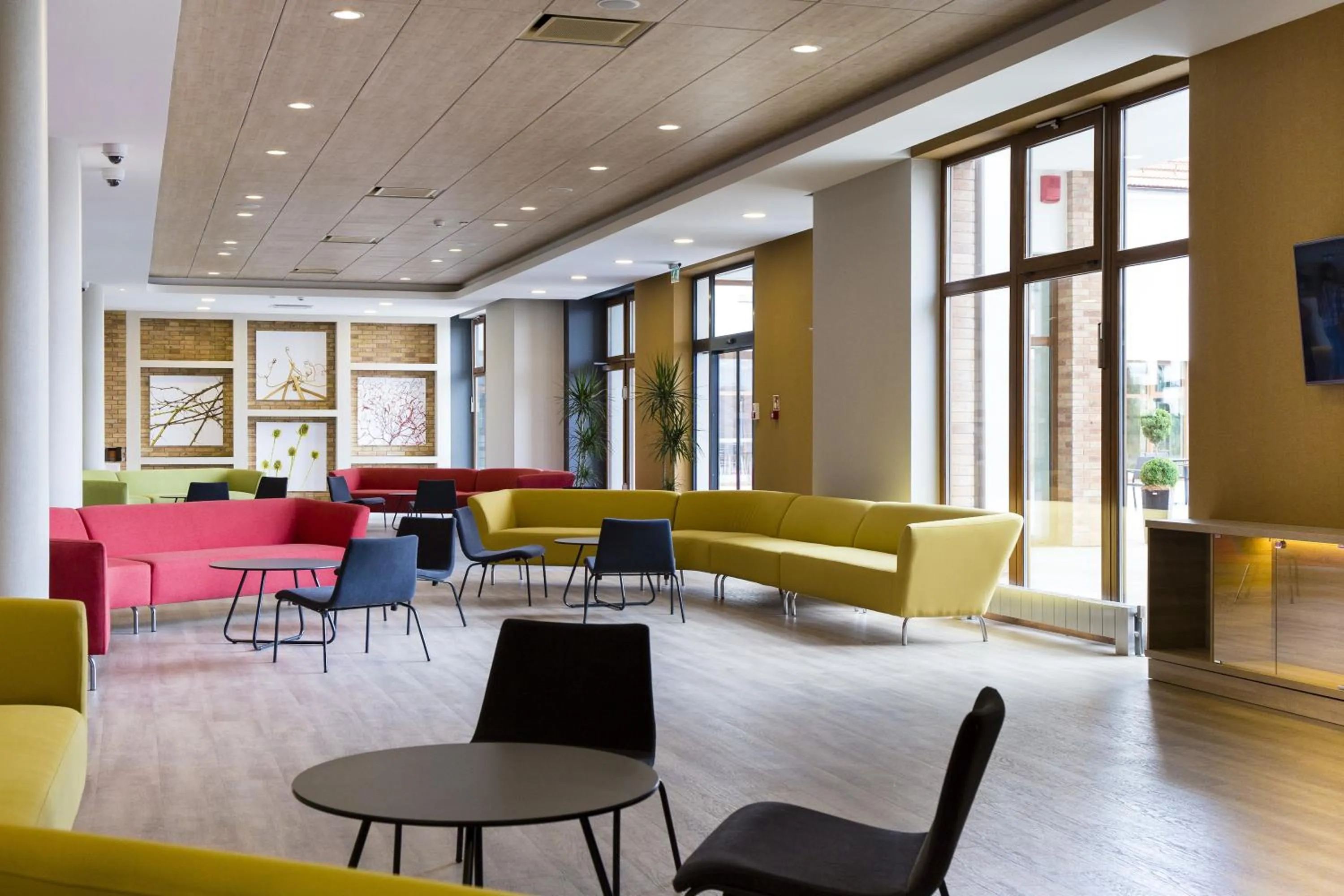 Lobby or reception in Family-Hotel