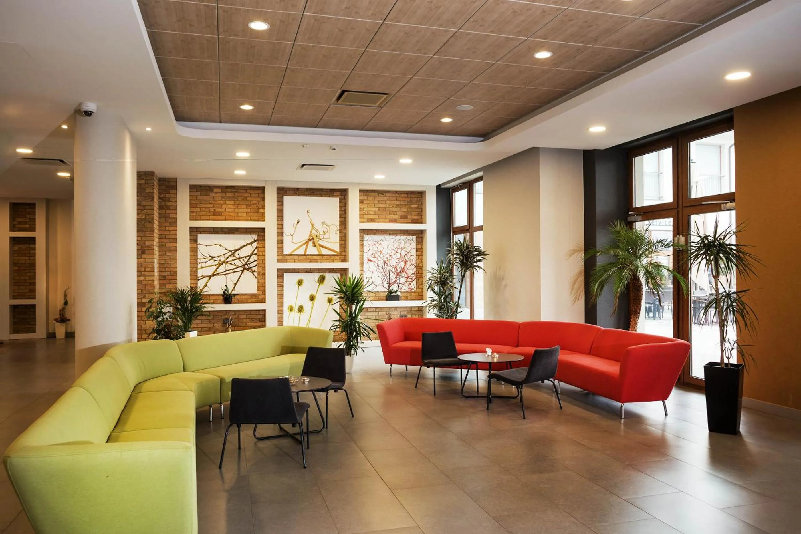 Lobby or reception in Family-Hotel