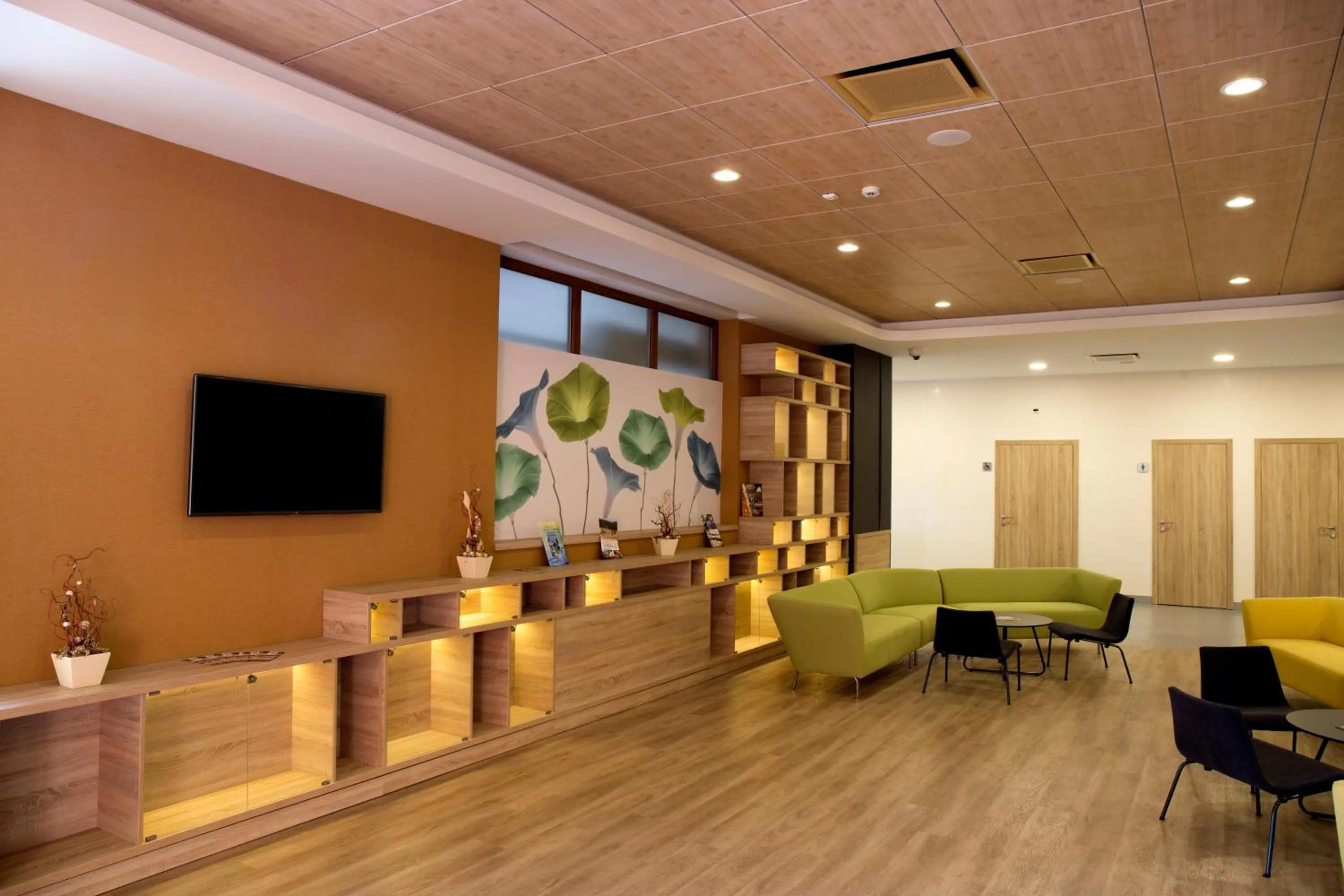 Lobby or reception in Family-Hotel