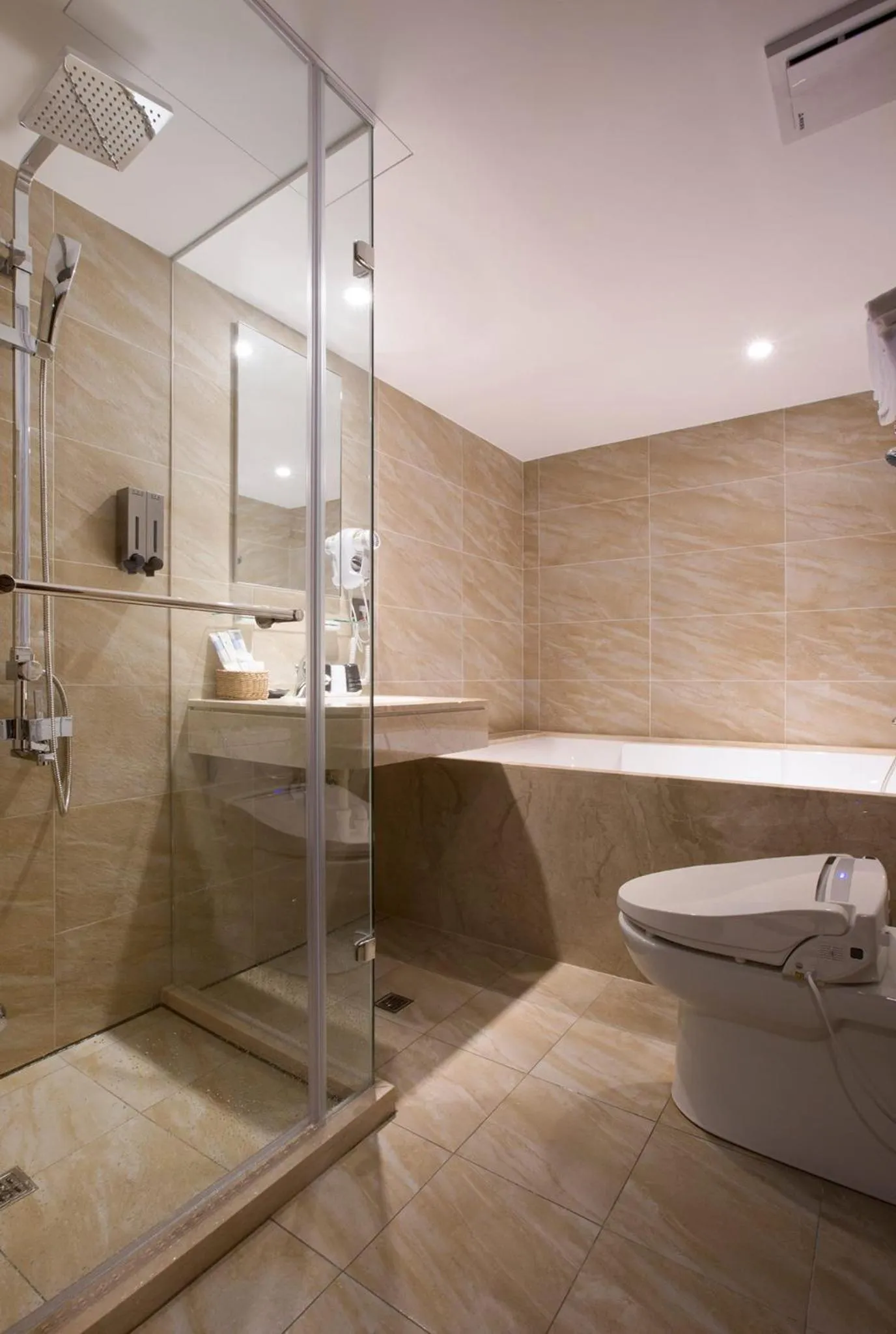 Bathroom in Noble Hotel