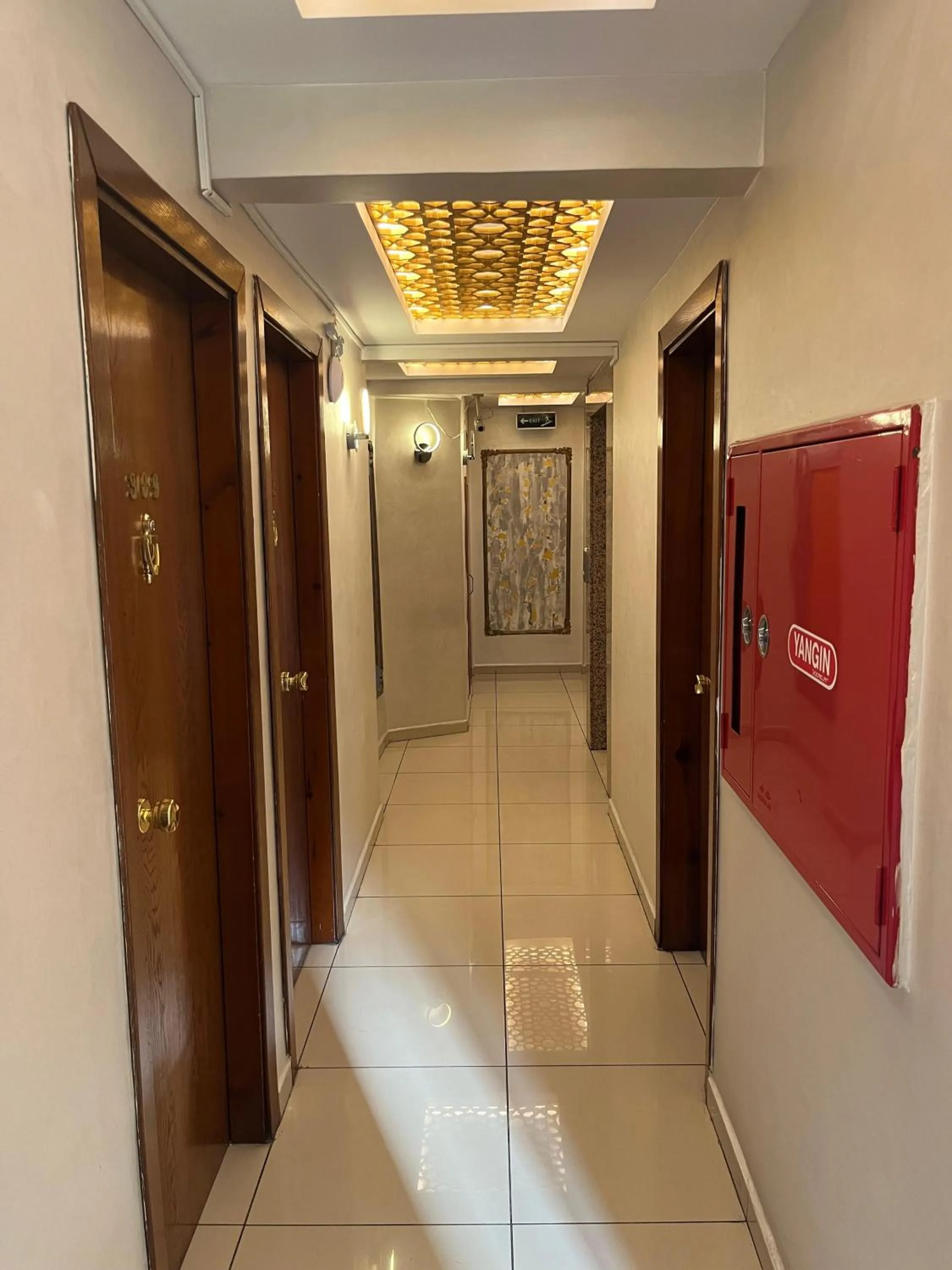 Decorative detail in Adil Konak Hotel