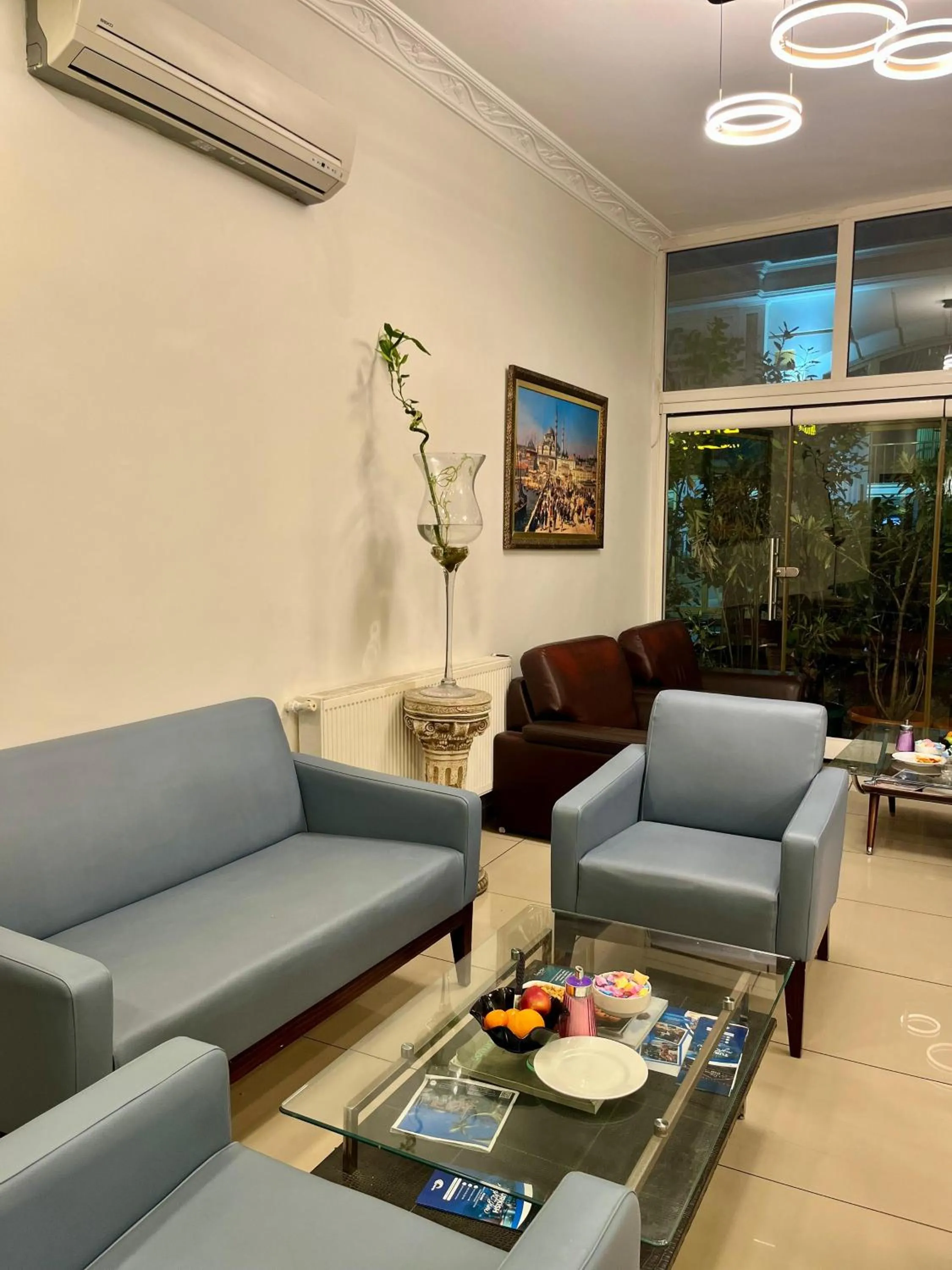Seating area in Adil Konak Hotel