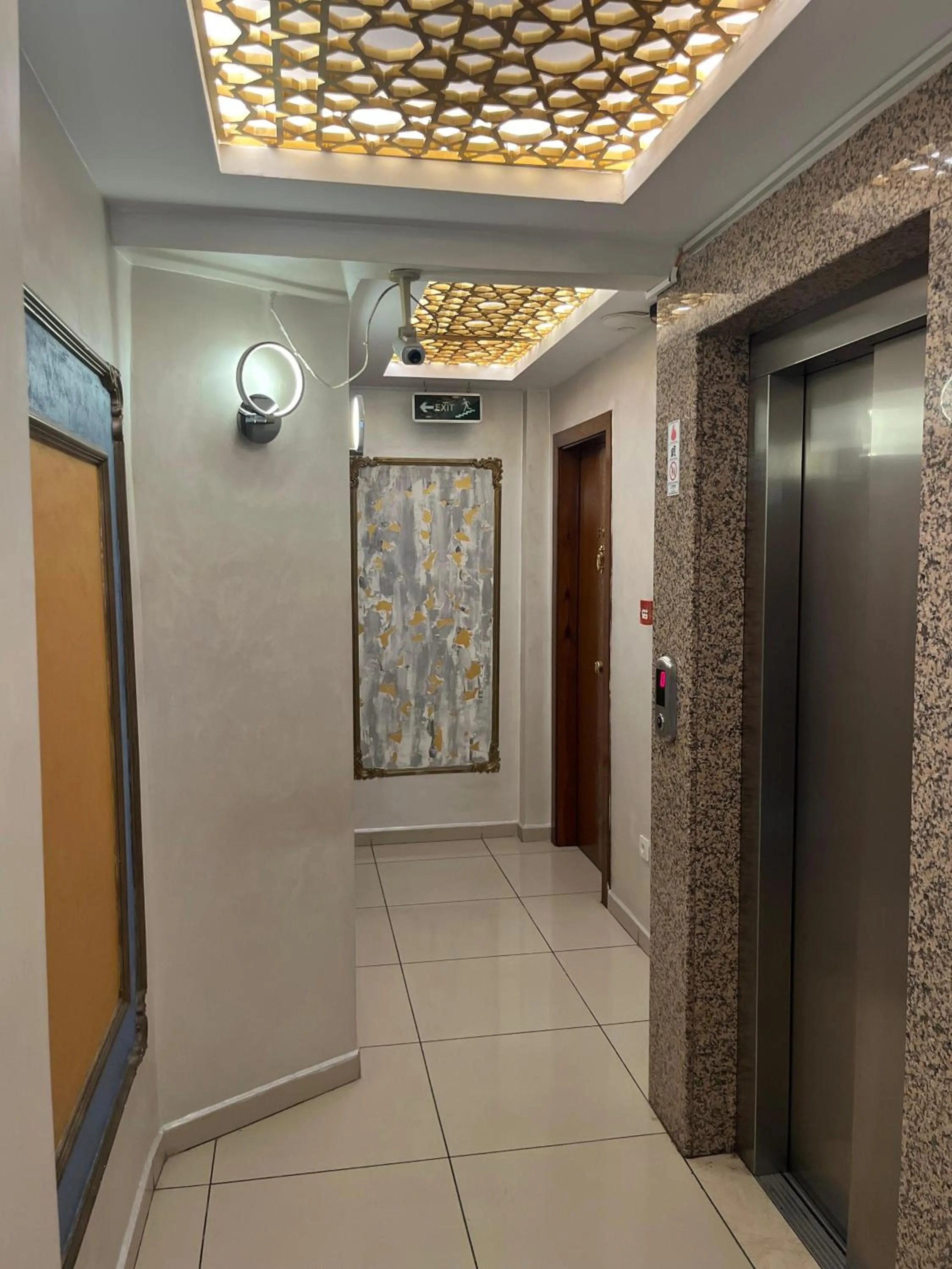 Decorative detail in Adil Konak Hotel