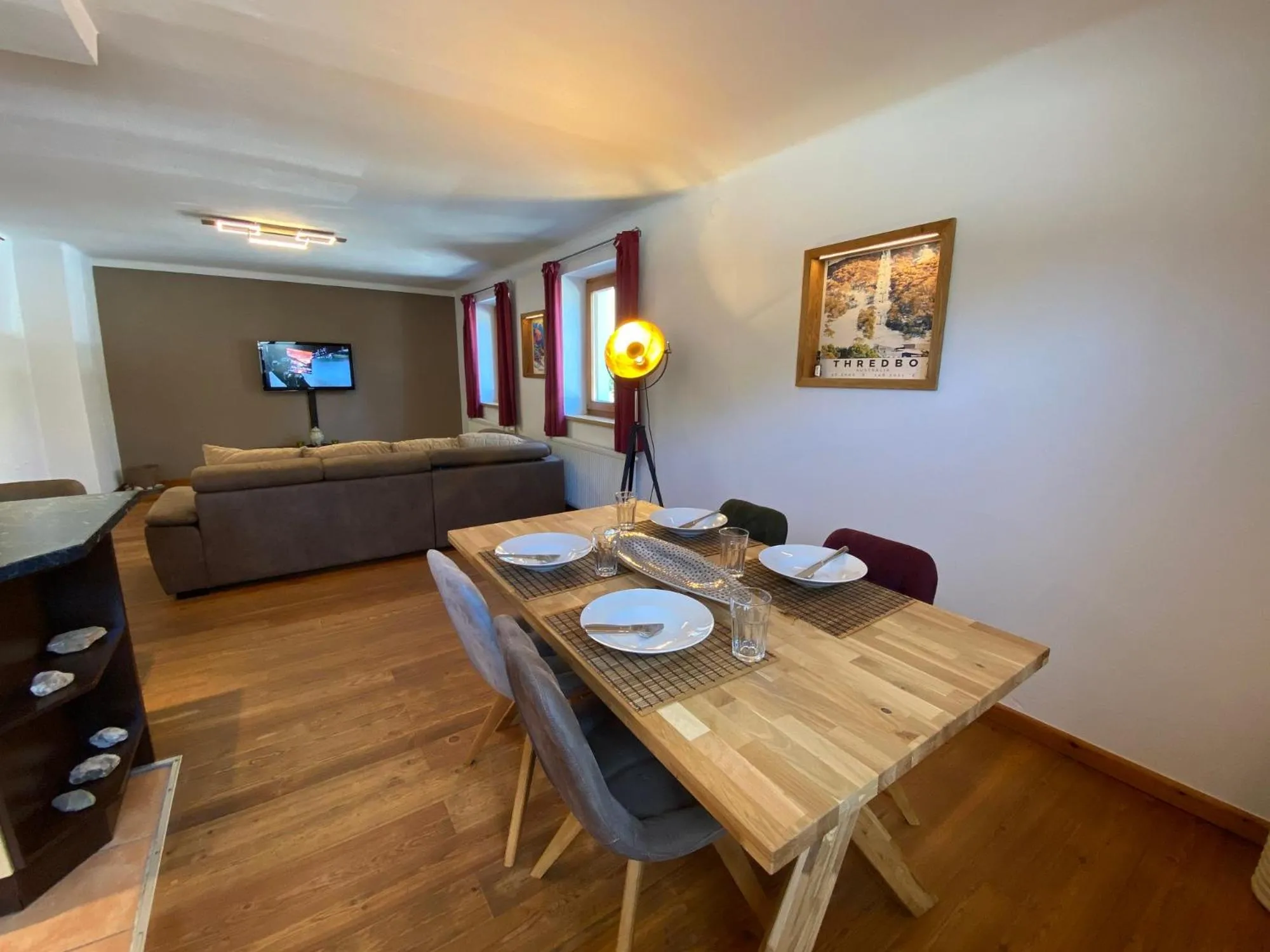 Living room in Apartment Kirchberg by Apartment Managers