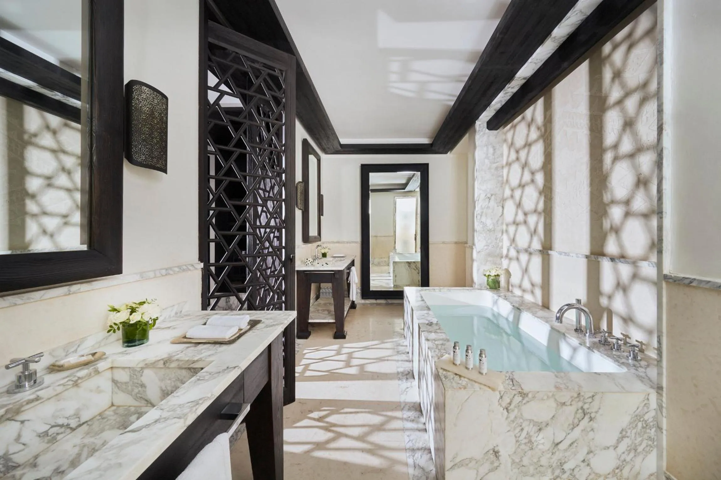 Bathroom in Mandarin Oriental, Marrakech