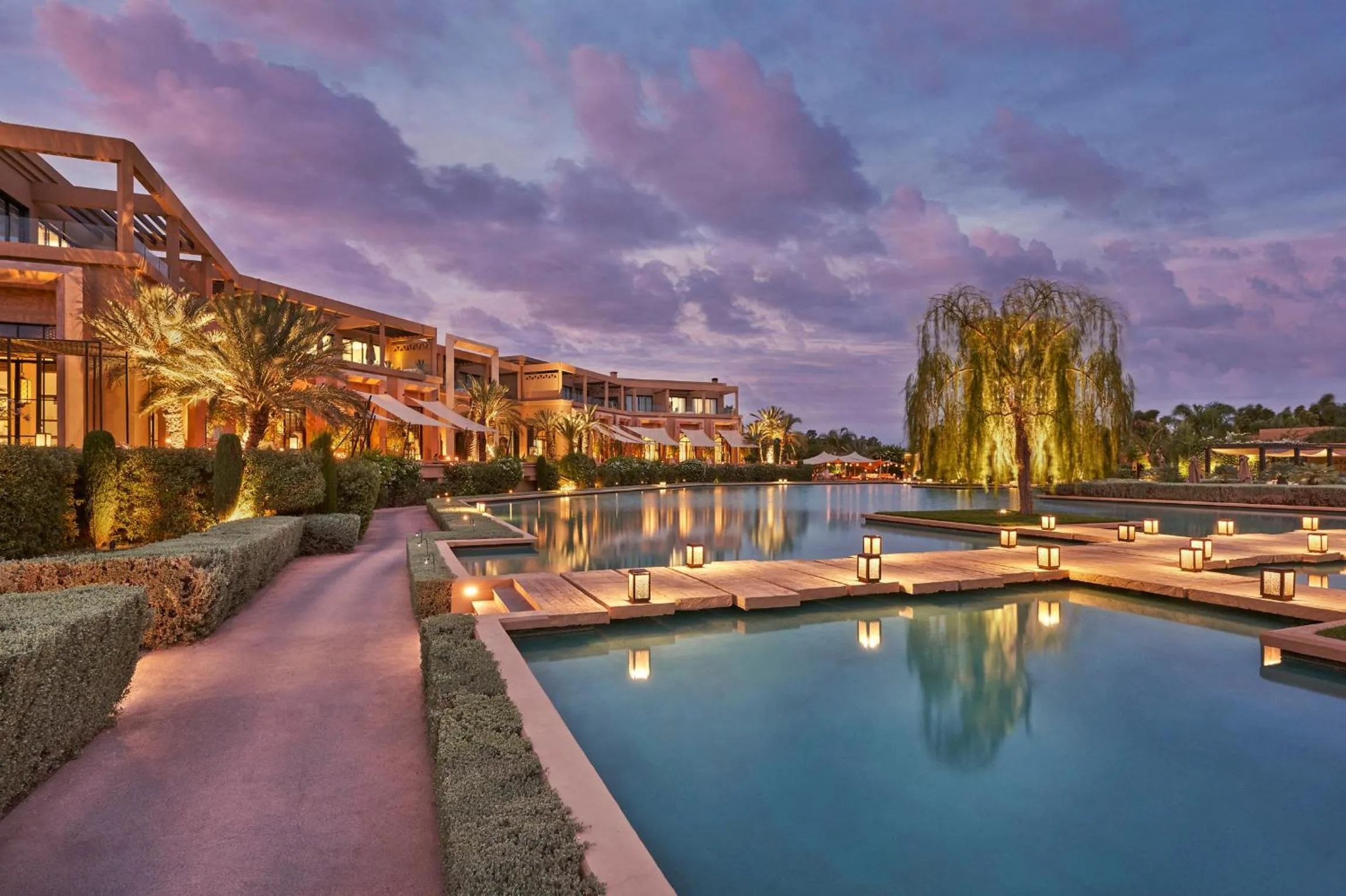 Natural landscape in Mandarin Oriental, Marrakech