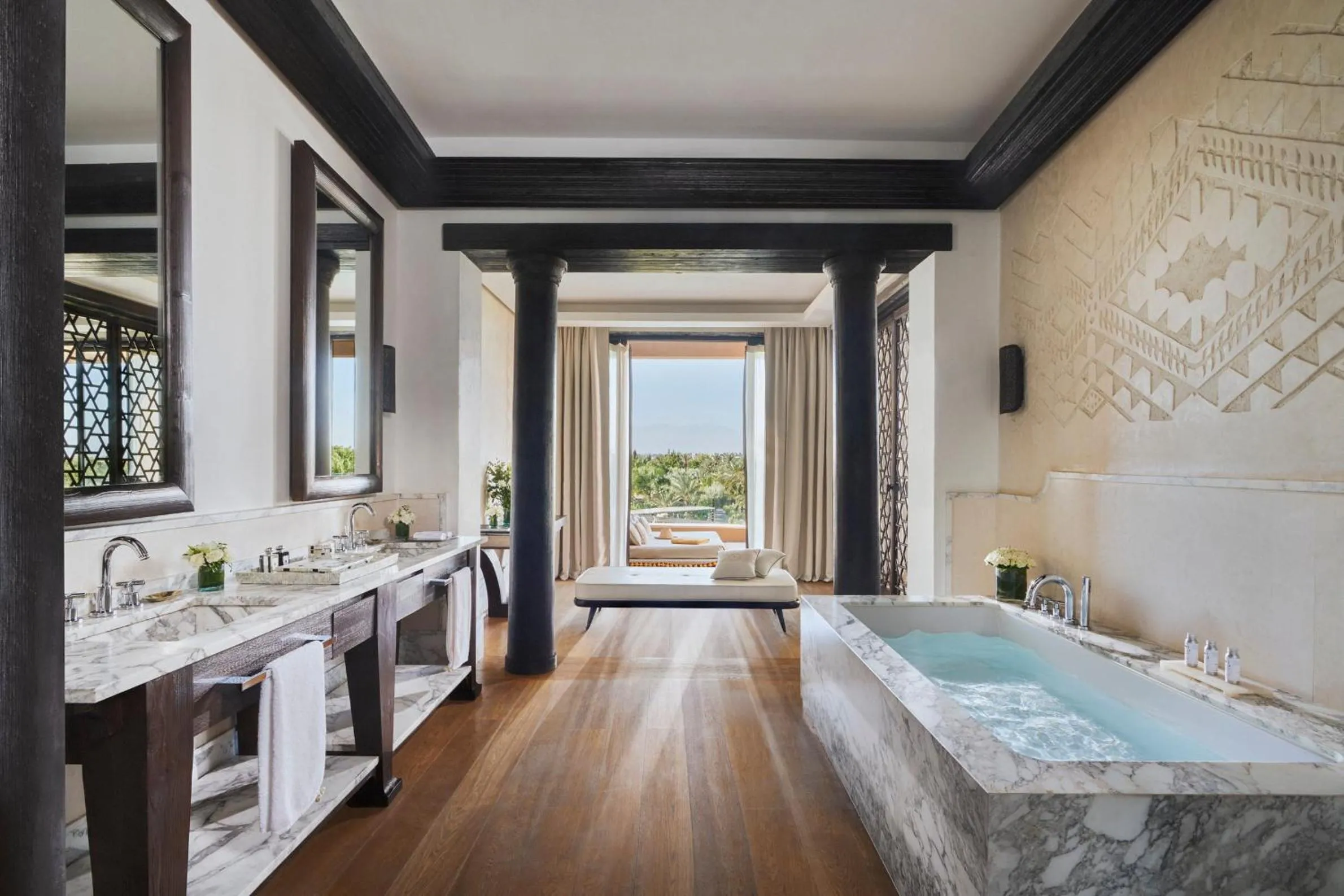 Bathroom in Mandarin Oriental, Marrakech