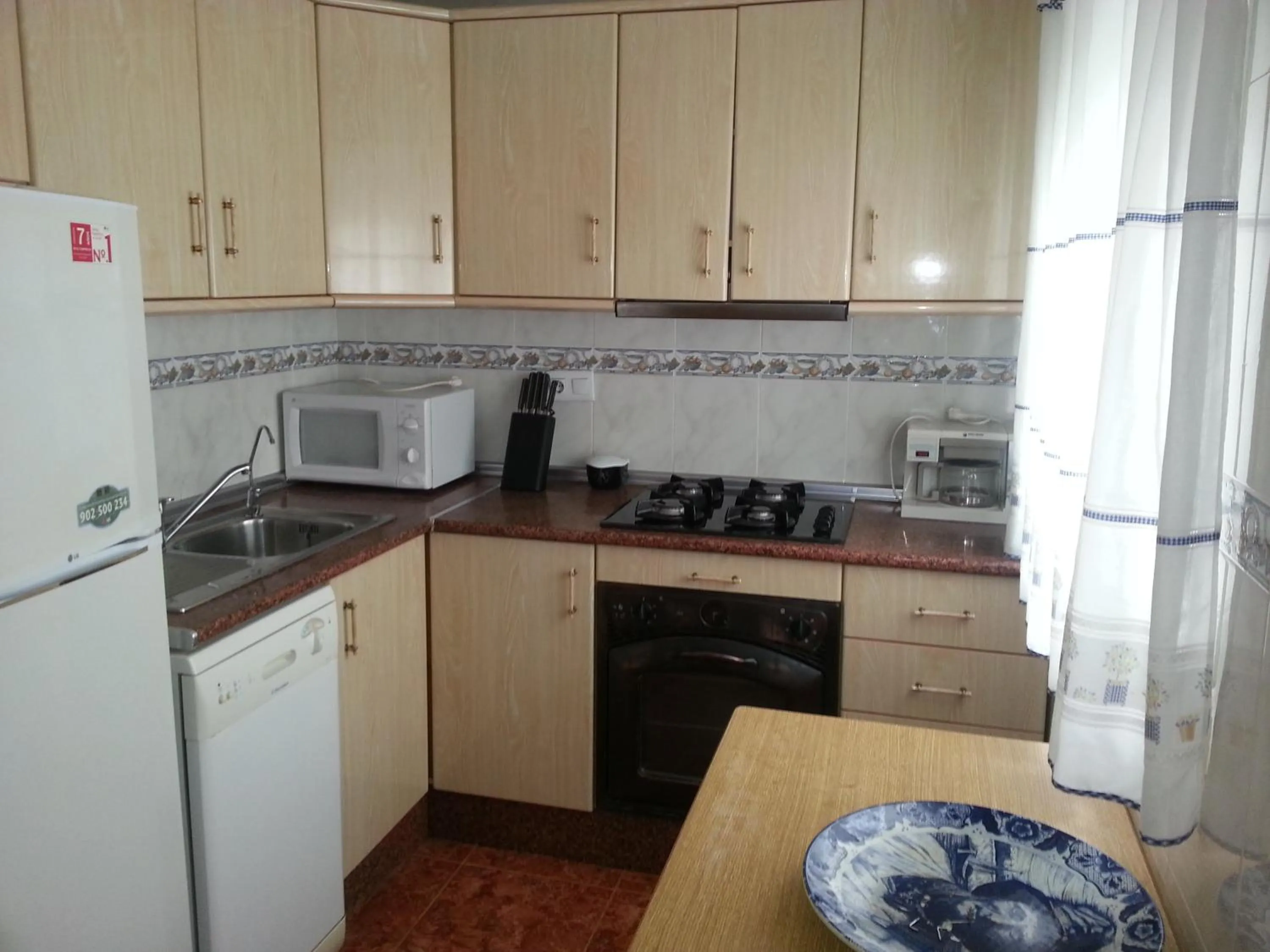 Kitchen or kitchenette in Residence Lucia B&B