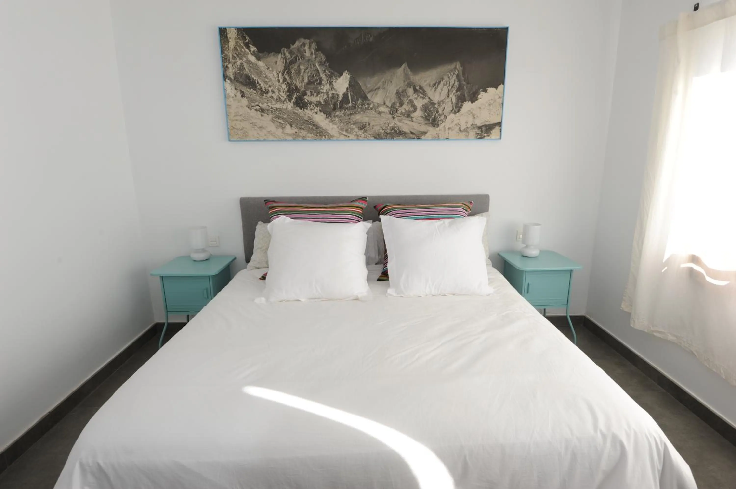 Decorative detail, Bed in El Sosiego