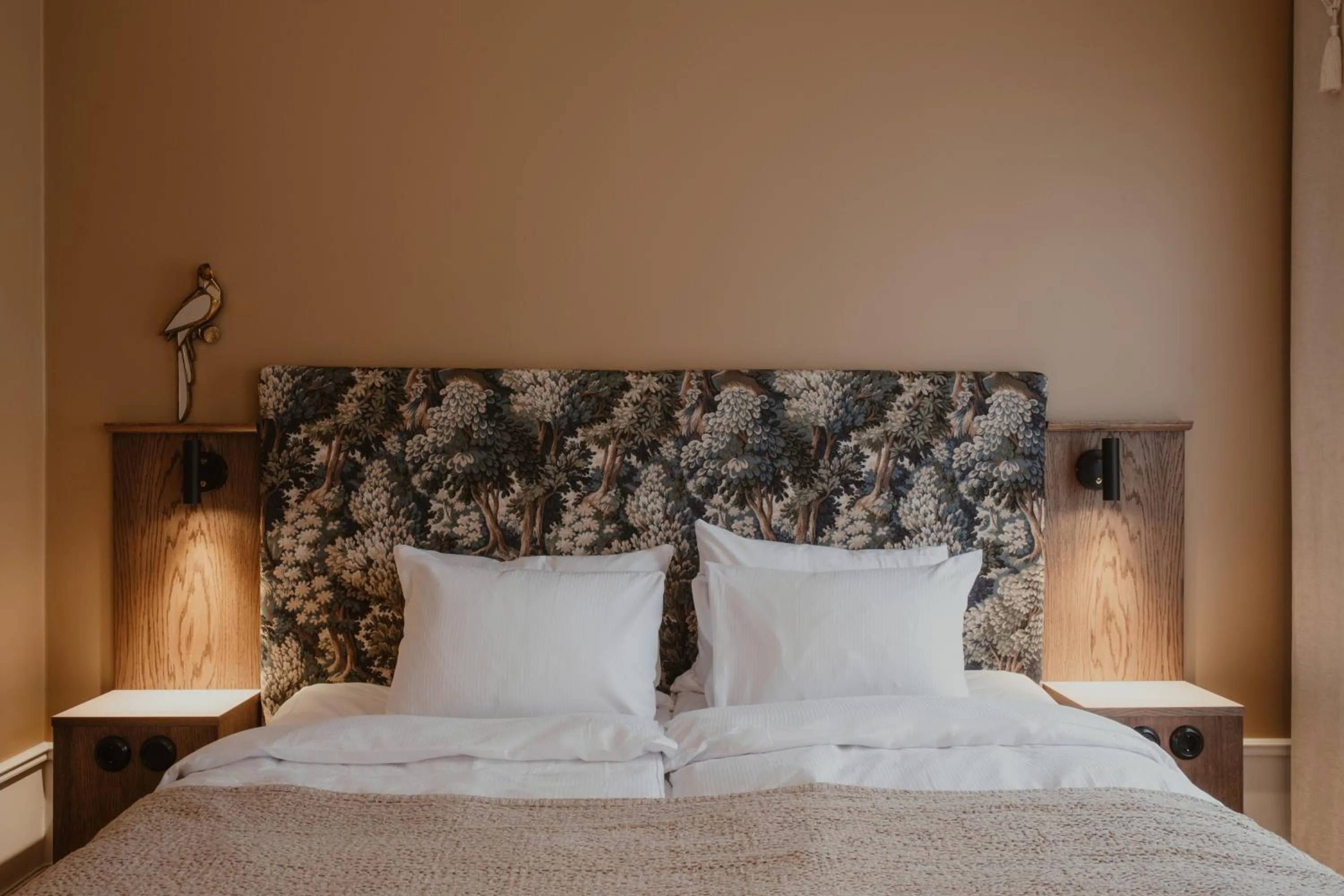 Bed in Home Hotel Baltzar