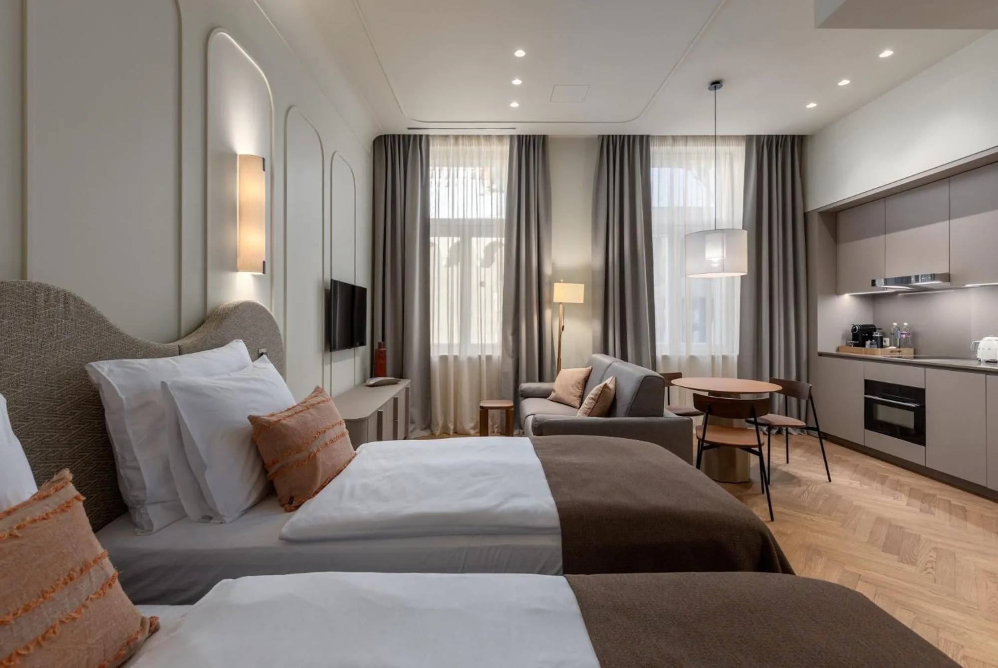 Bed in Carillon Aparthotel - Keystone Collection, opened December 2025