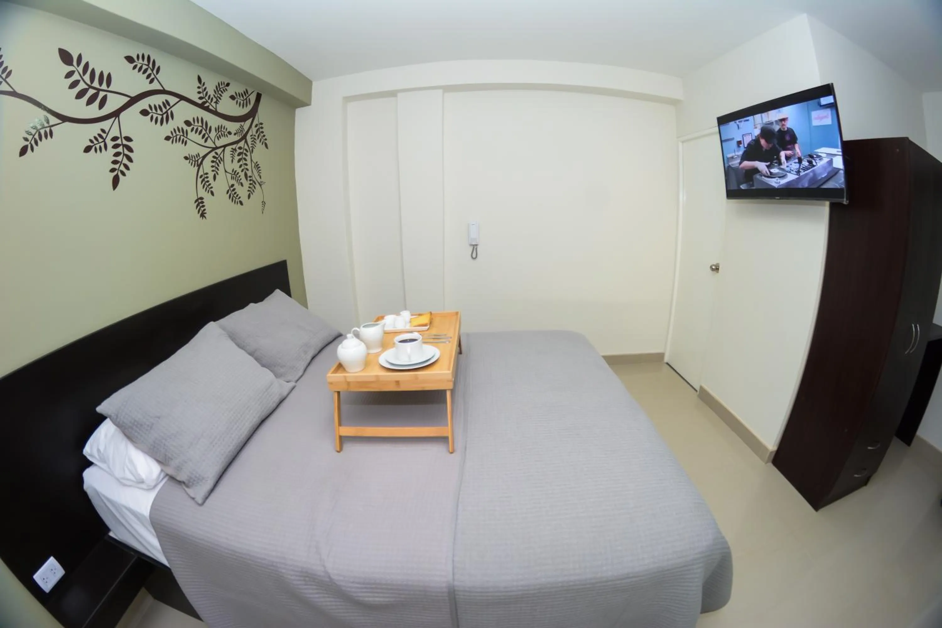 TV and multimedia, Bed in Villa Santa