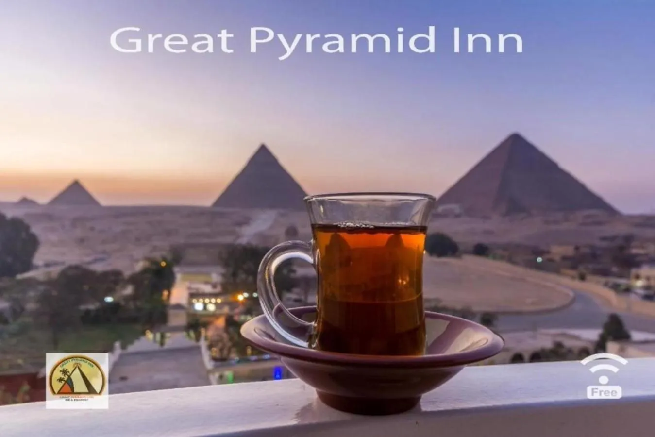 Logo/Certificate/Sign in Great Pyramid Inn