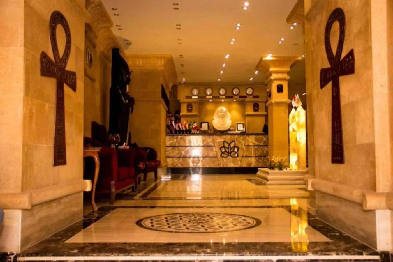 Property building in Great Pyramid Inn