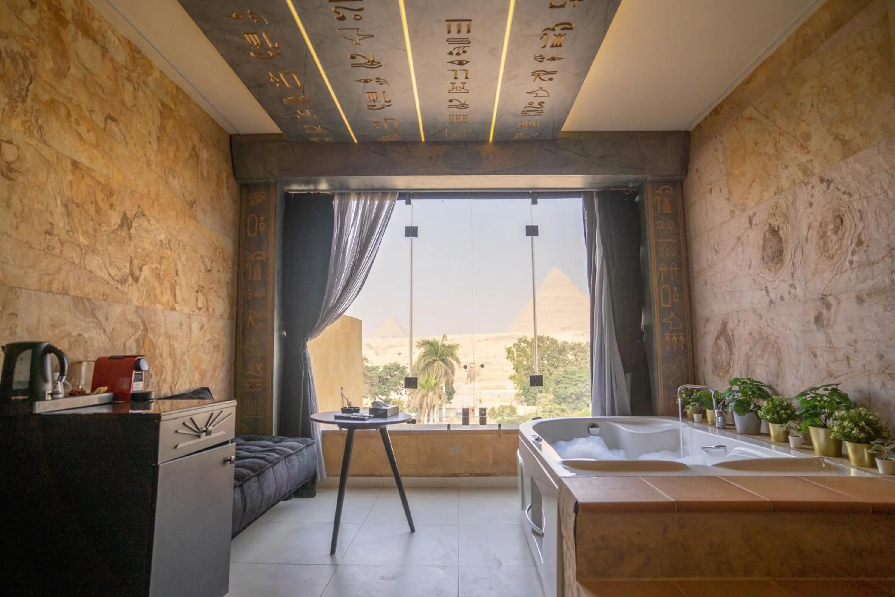 Property building in Great Pyramid Inn