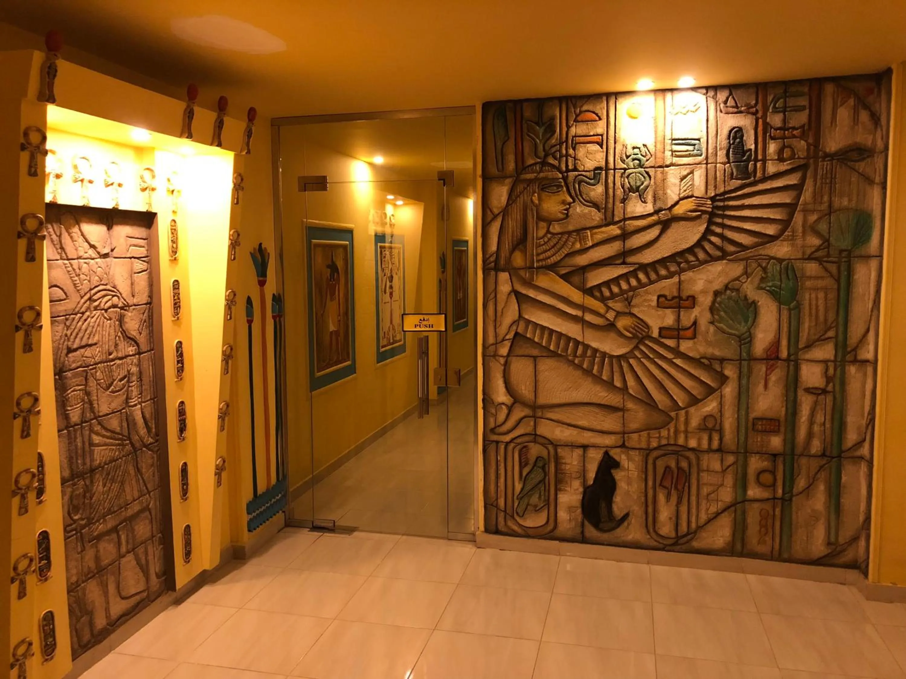 Property building in Great Pyramid Inn