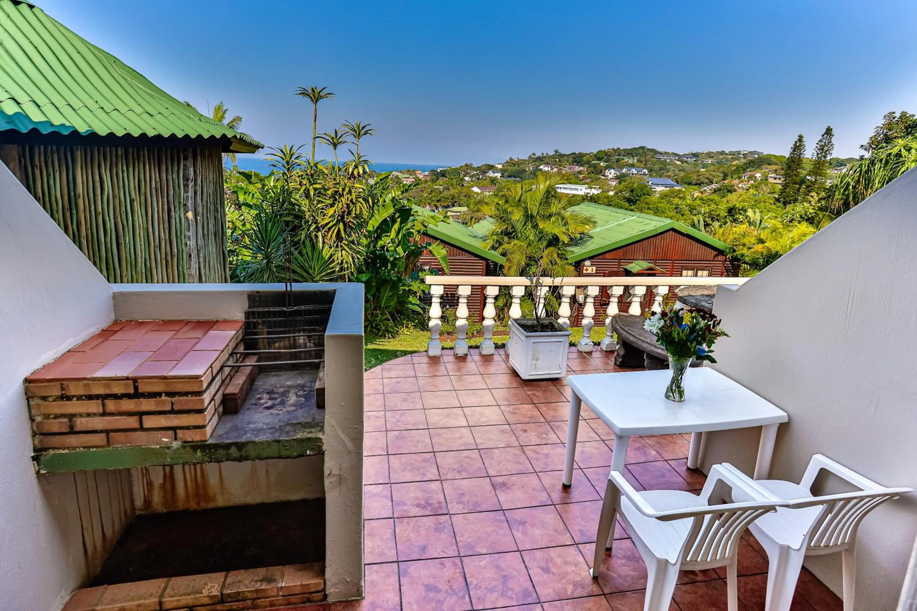 Patio in Zuider Zee Guest House