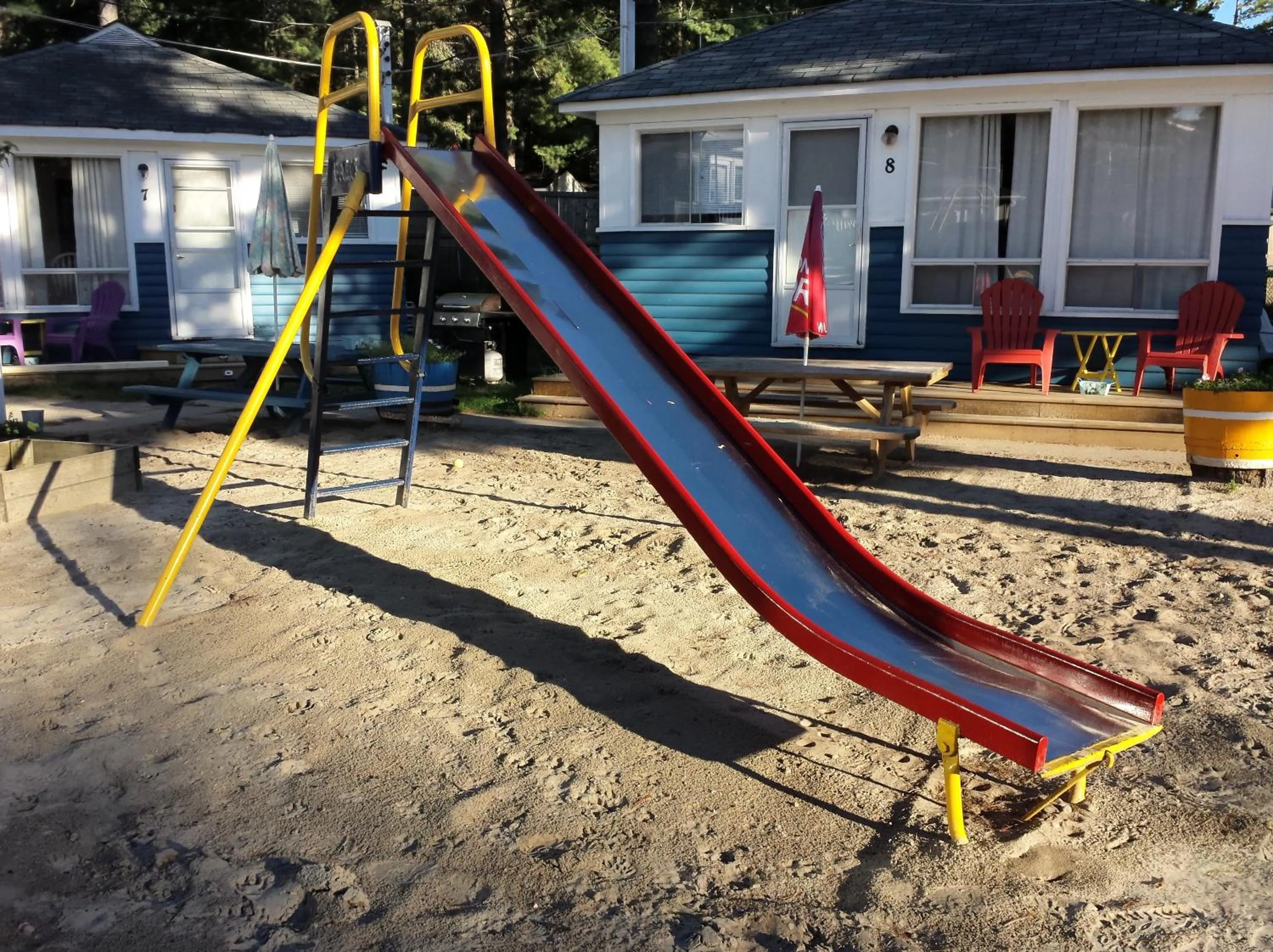 Children play ground in Wu Wu's Cabins