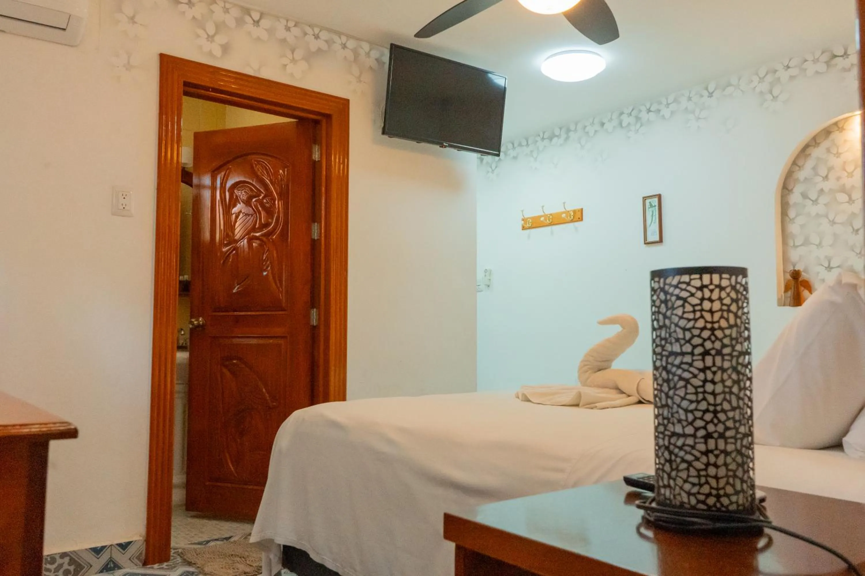 Bed in Villa Pajaros