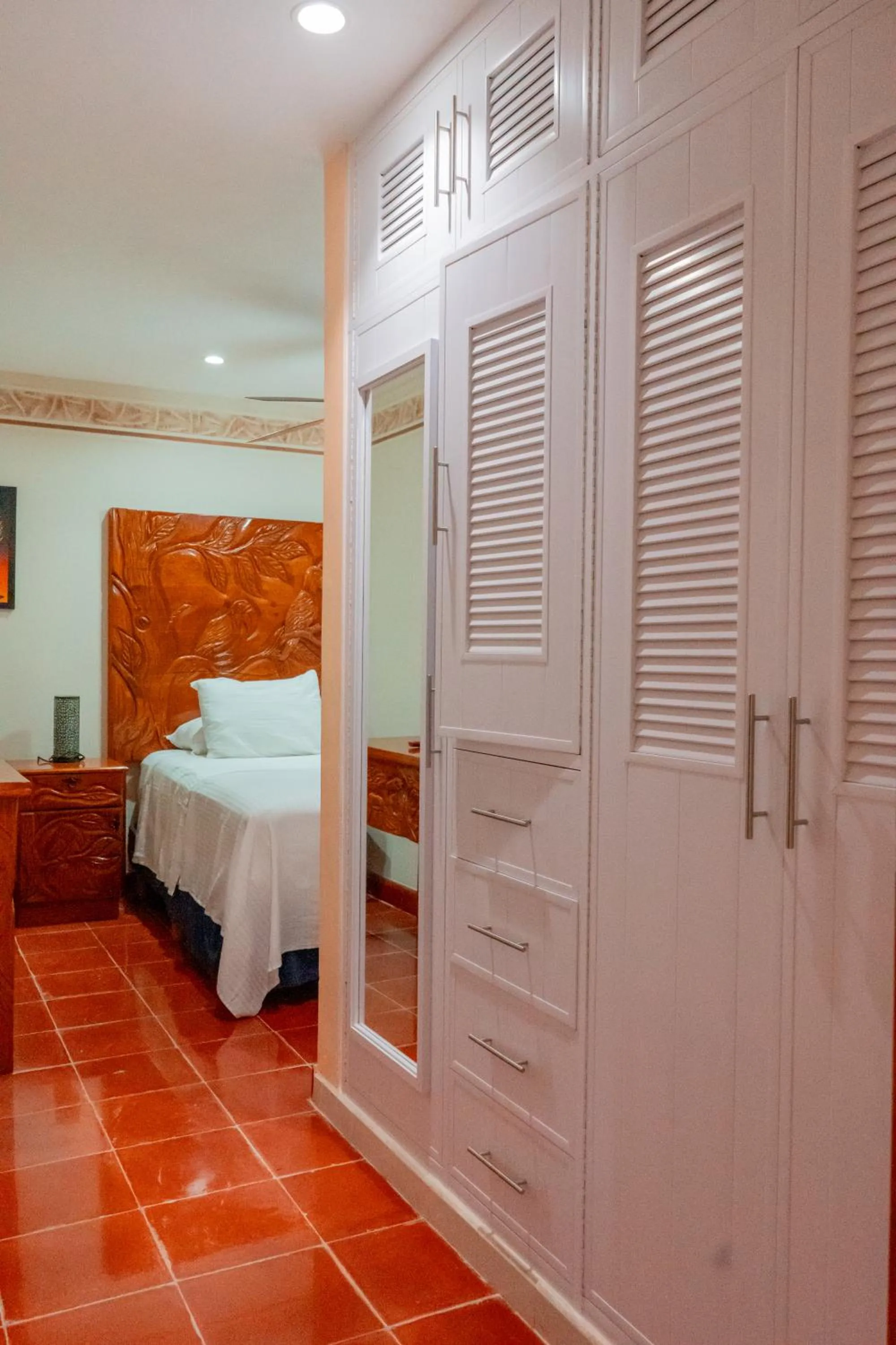 Bed in Villa Pajaros